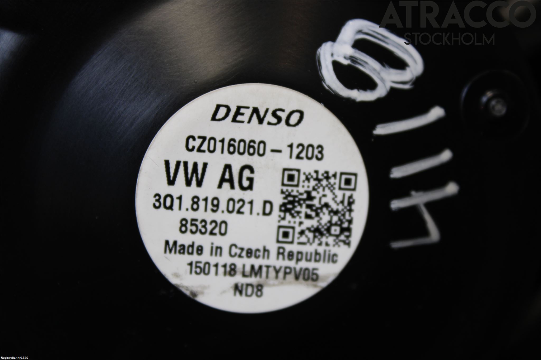 Volkswagen VW PASSAT 15-19 Värmefläkt