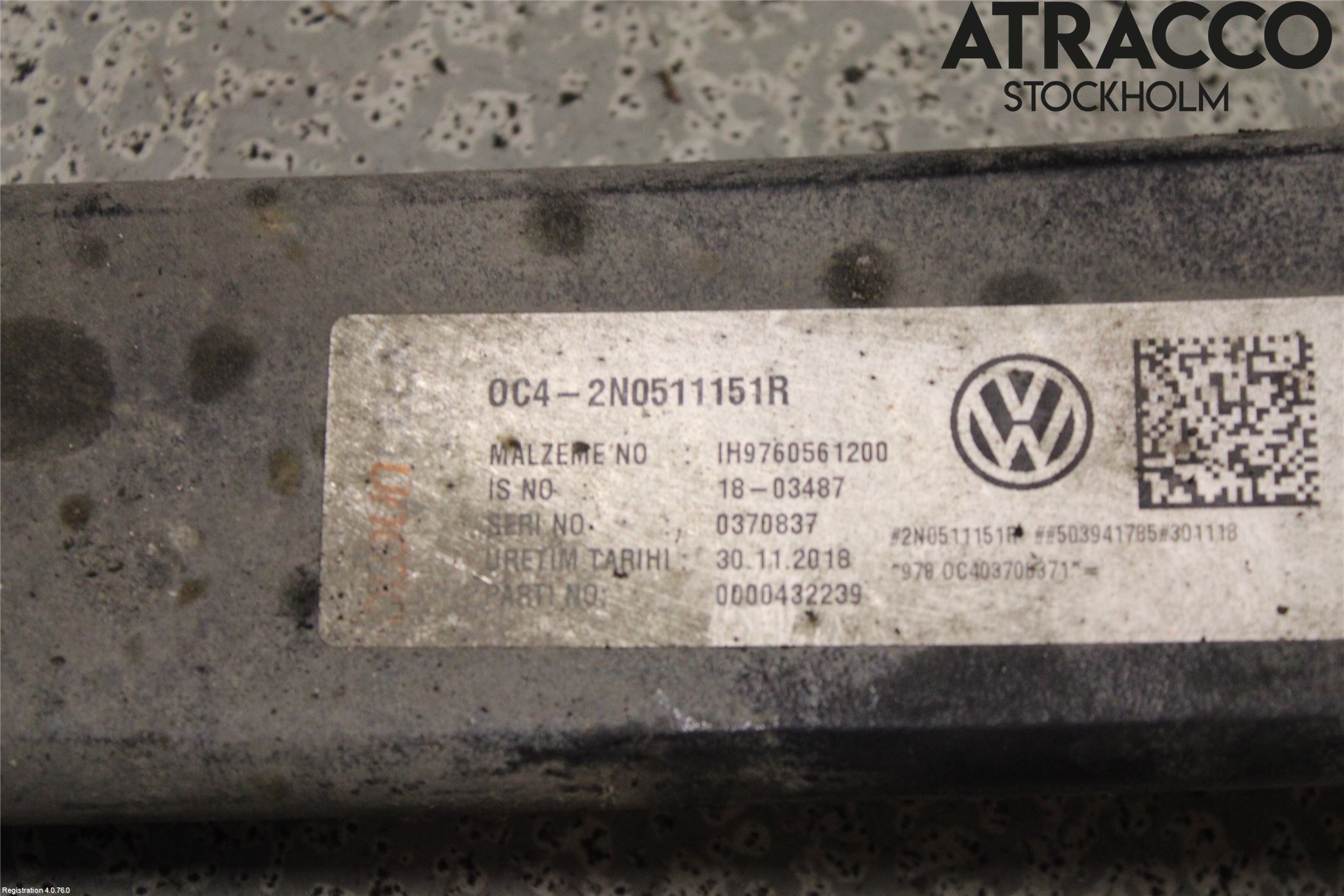 Volkswagen VW CRAFTER II / E-CRAFTER 17- Fjäder Bak Blad