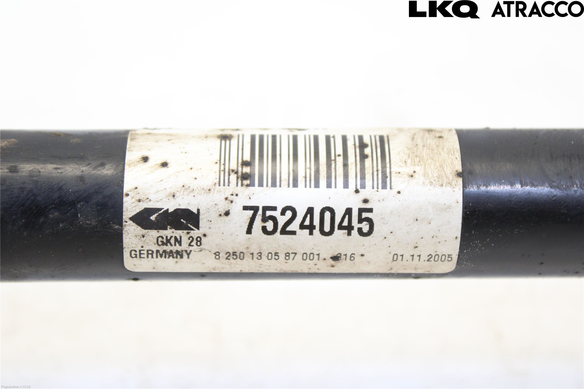 BMW X3 E83     03-10 Drivaxel Fram Vänster