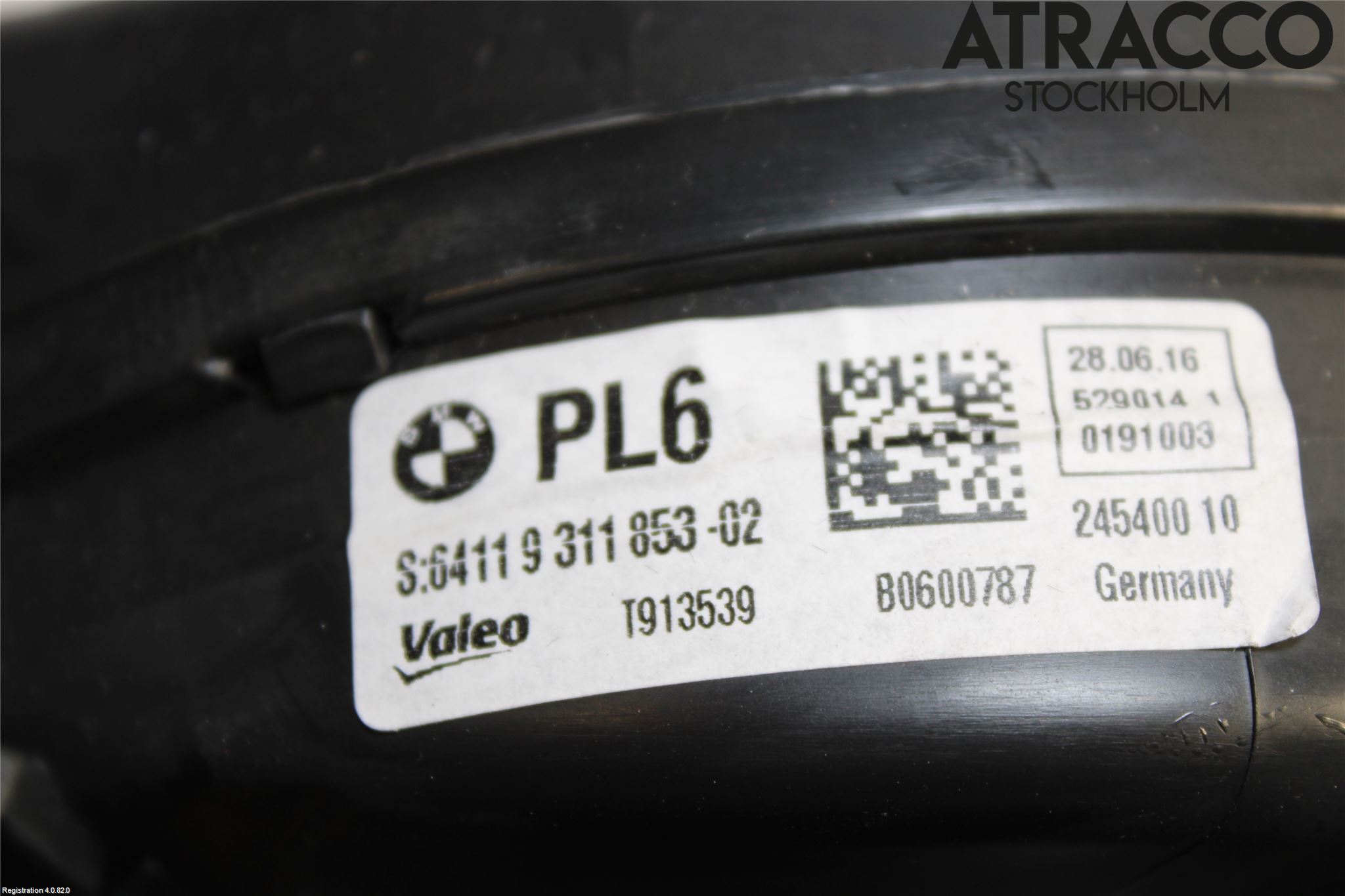 BMW 5 F10/F11/F18 09-17 Värmefläkt