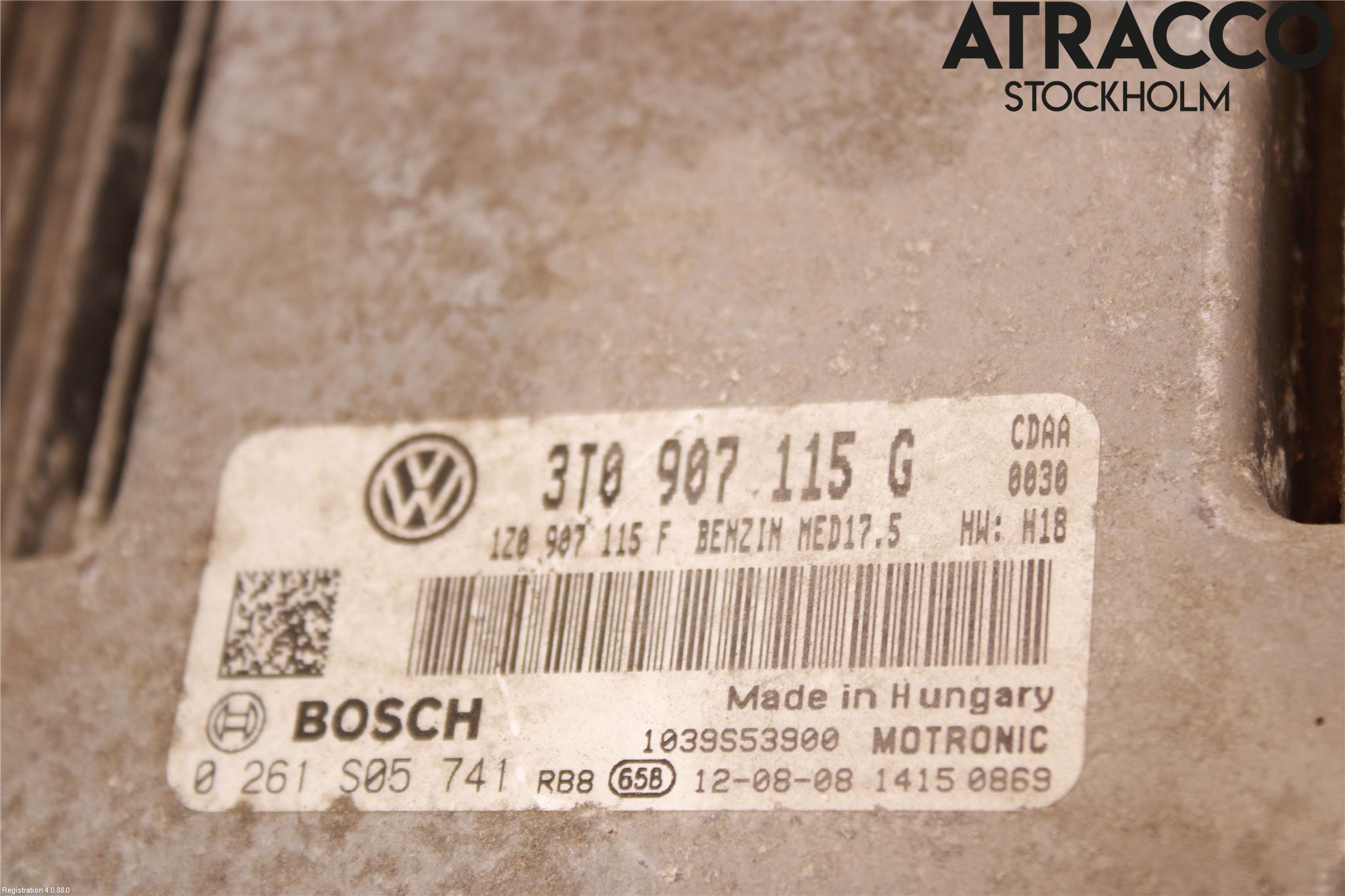 Skoda OCTAVIA (1Z) 05-13 Styrenhet Insprut Bensin