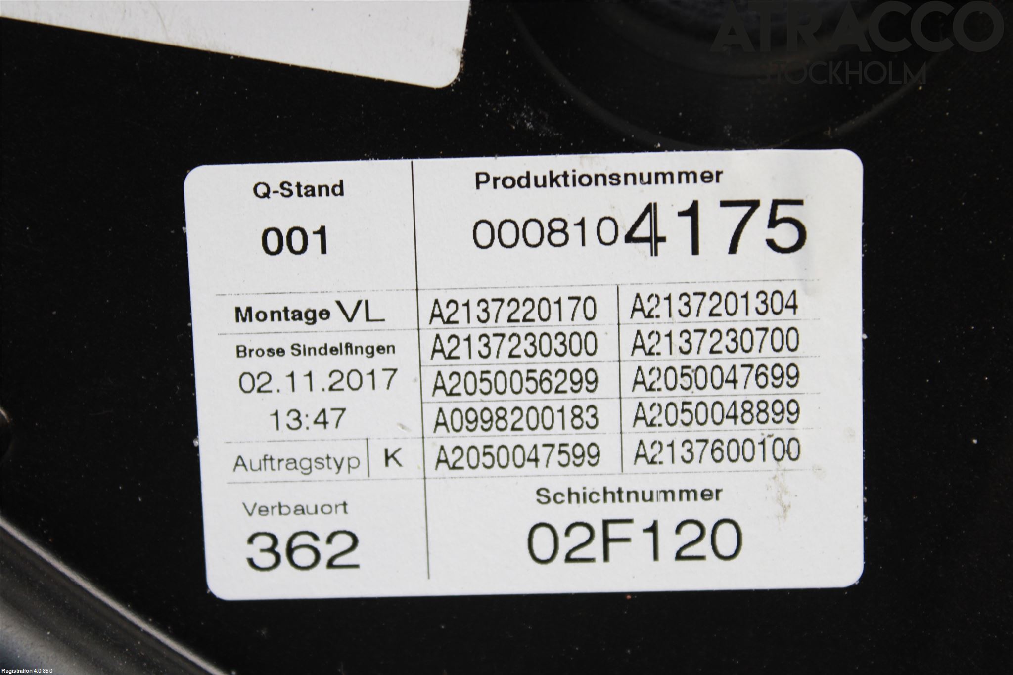 Mercedes-Benz MB E-KLASS (W213) 16-23 Fönsterhiss El Kompl