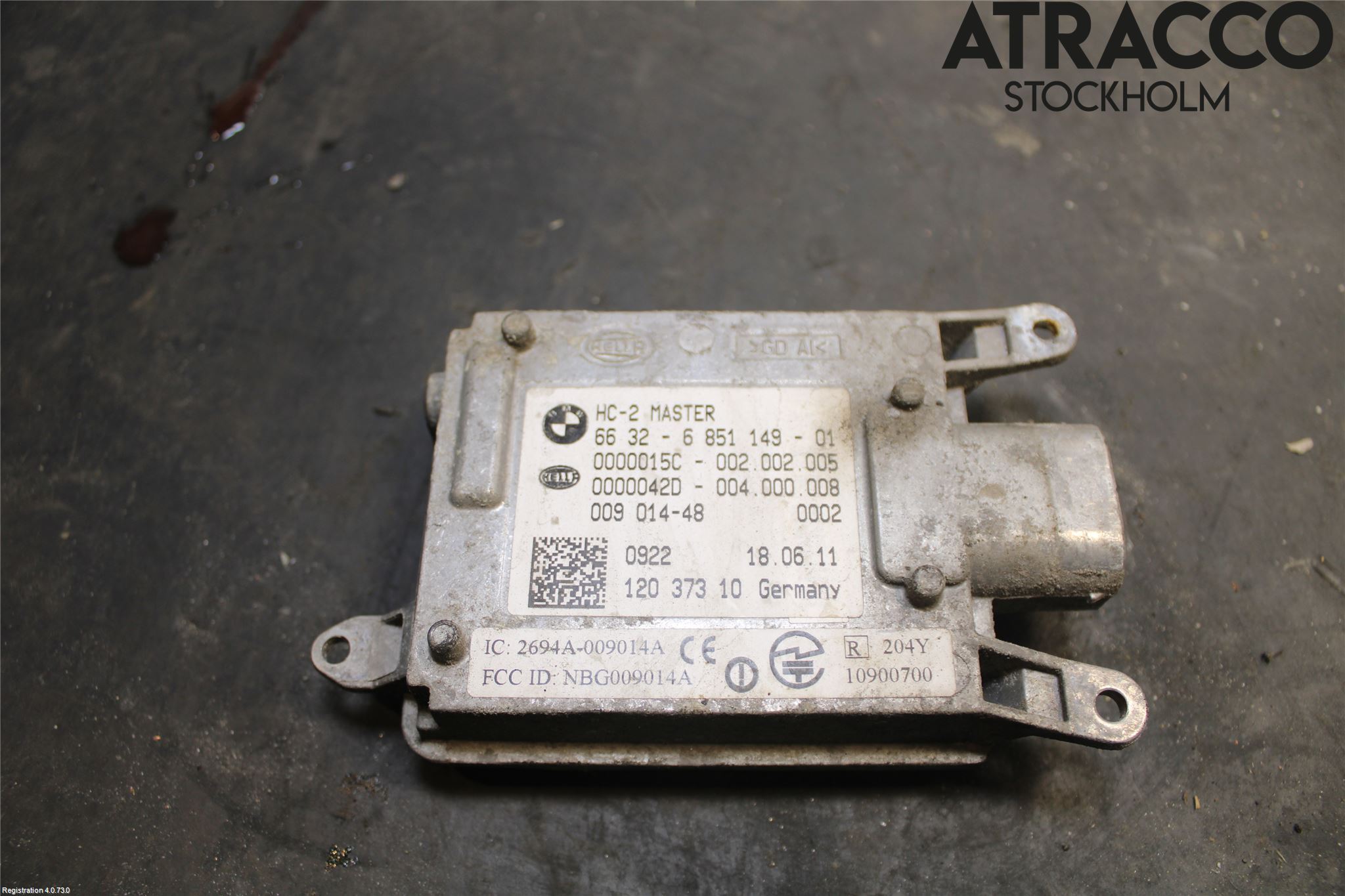 BMW 7 F01/02/03/04 09-15 Sensor Aktivt Kollisionsskydd