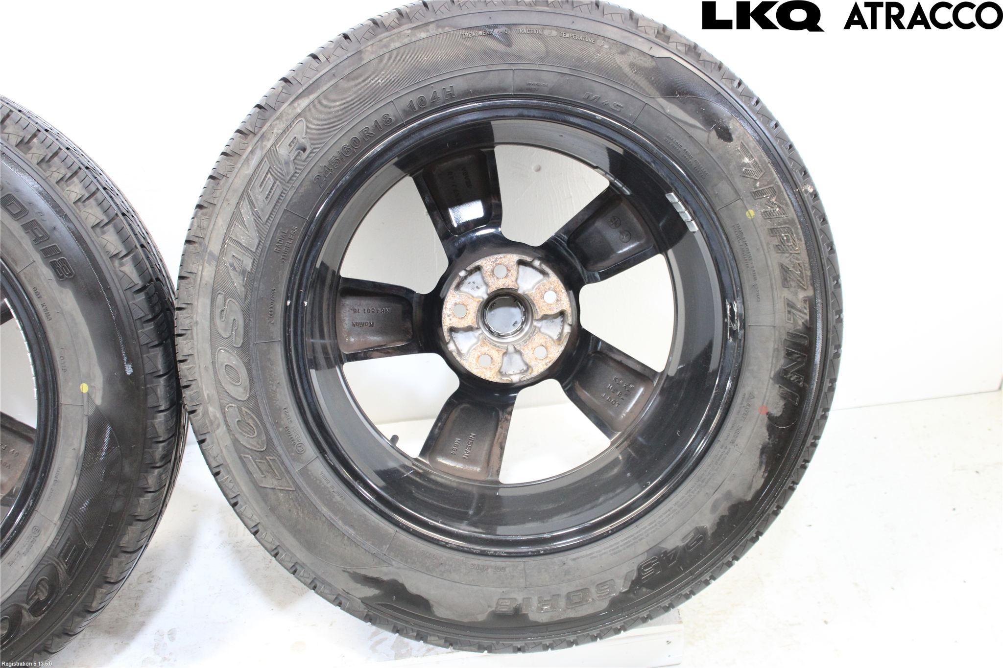 Nissan QASHQAI 14-17 Fälgsats Aluminium