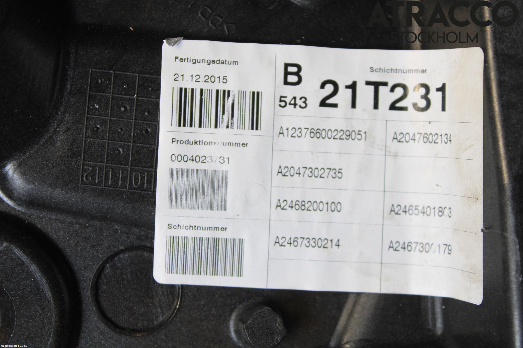 Mercedes-Benz MB B-KLASS (W246/W242) 12-19 Fönsterhiss El Kompl