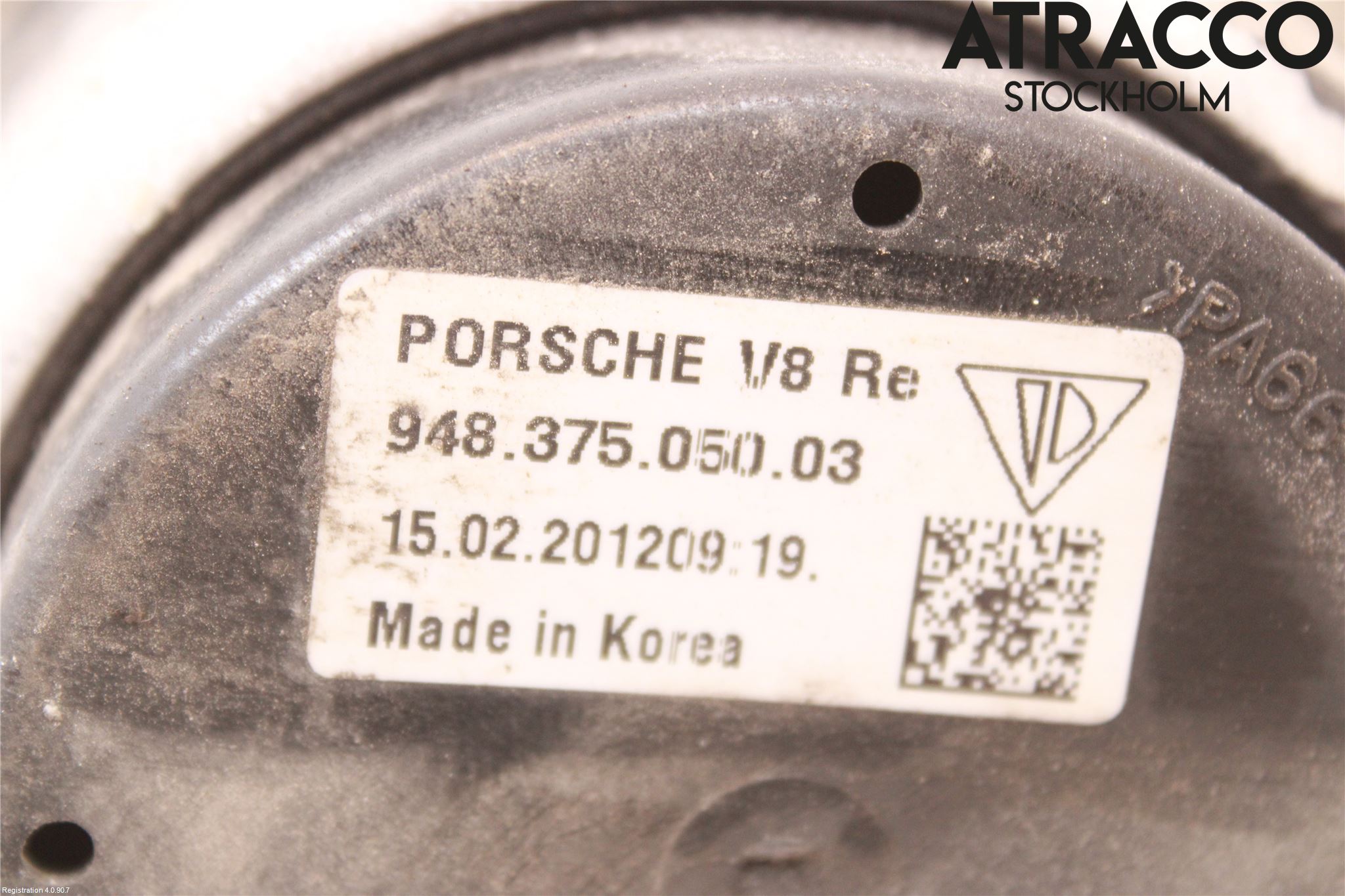 Porsche CAYENNE 03- Motorkudde