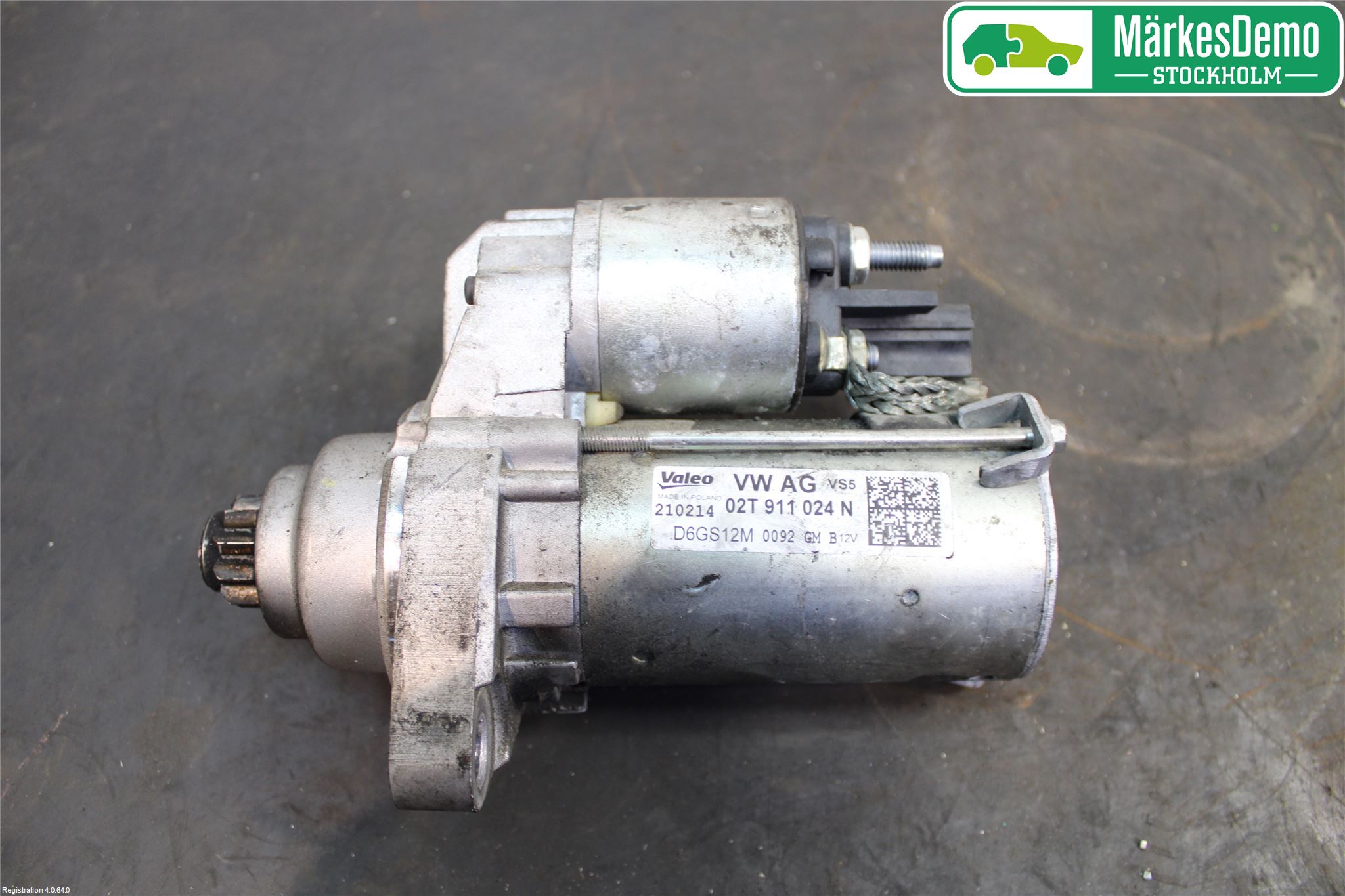 Volkswagen VW POLO 10-17 Startmotor
