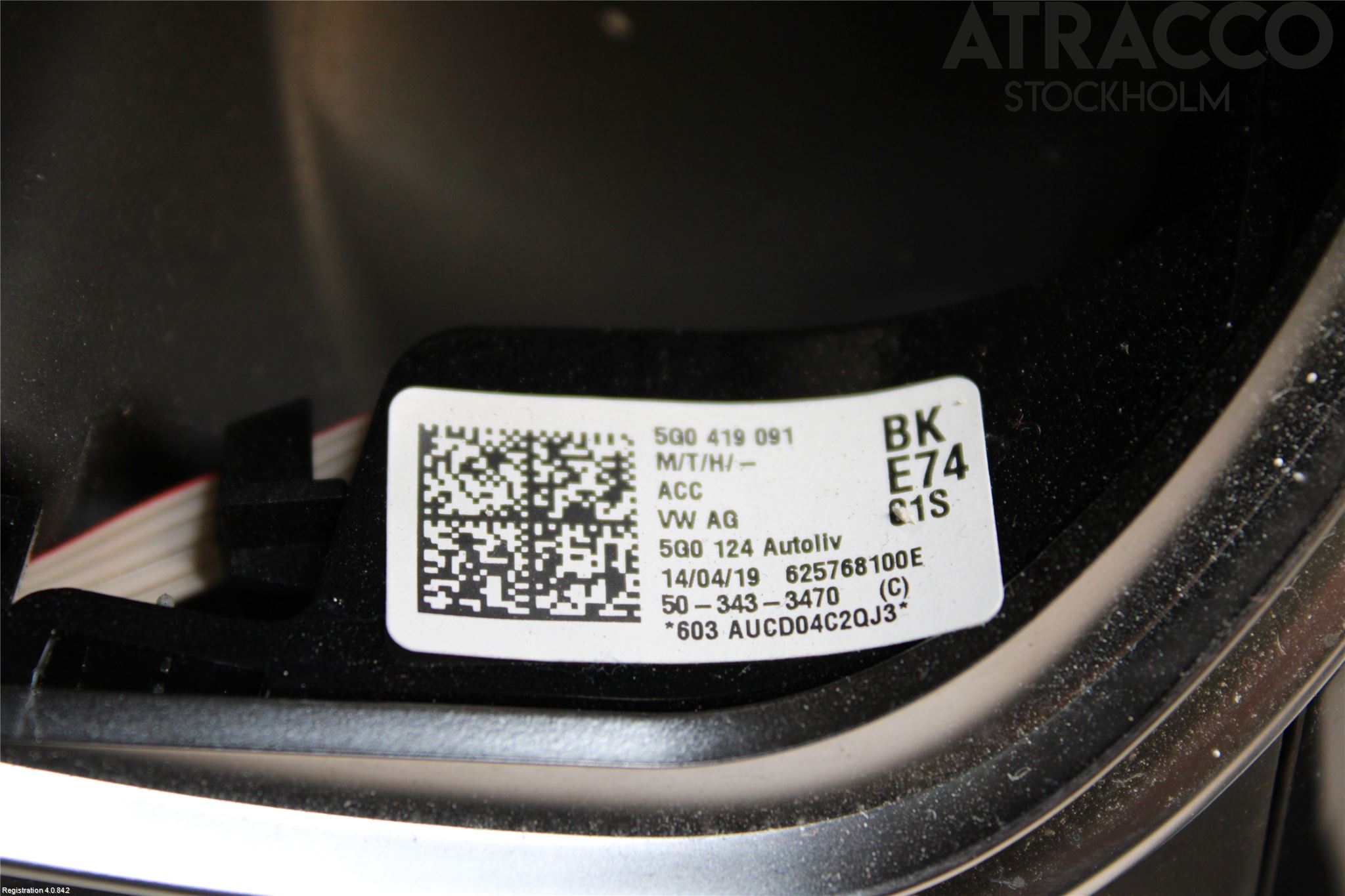 Volkswagen VW PASSAT 15-19 Ratt