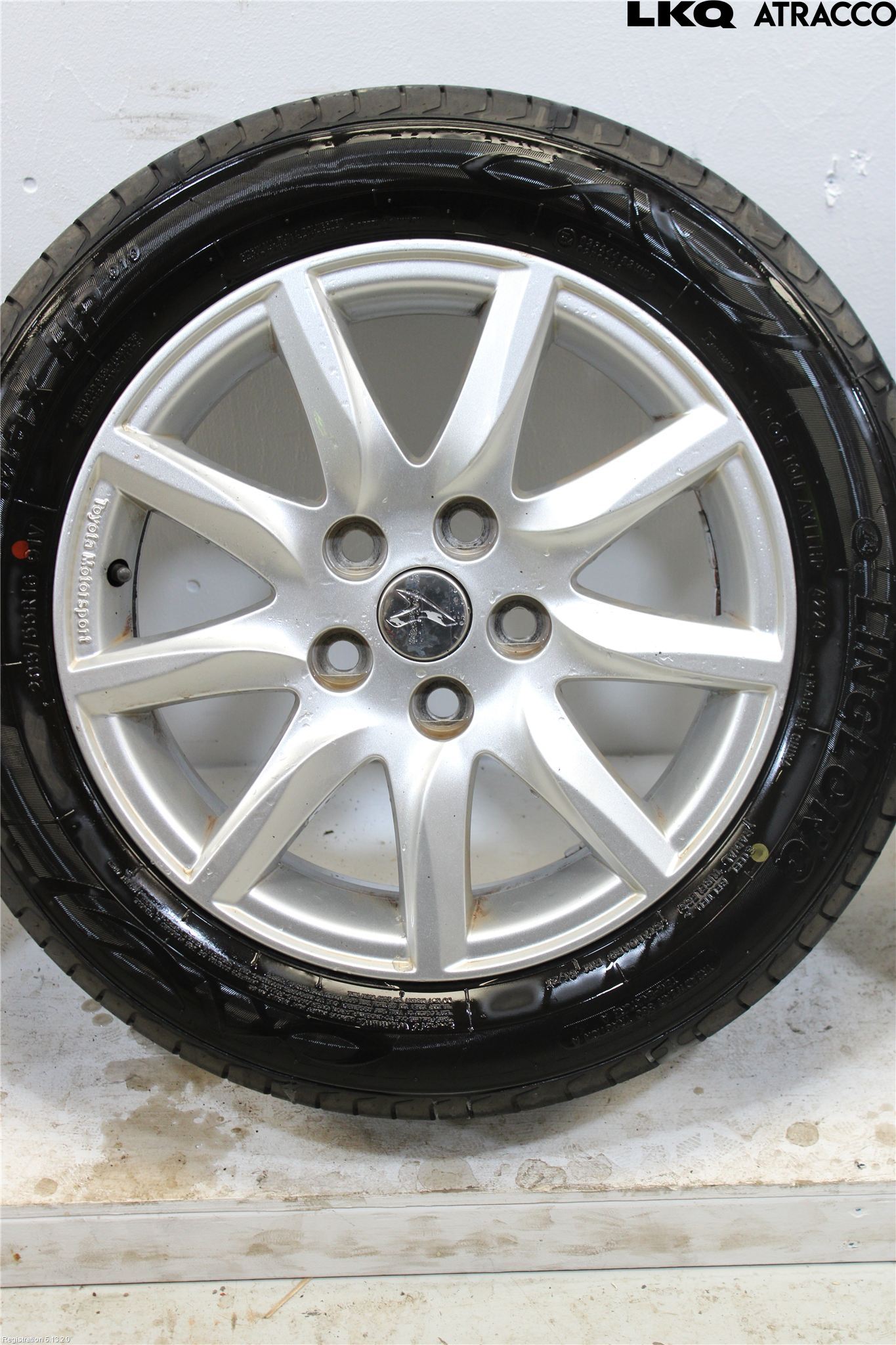 Toyota AURIS 10-12 Fälgsats Aluminium