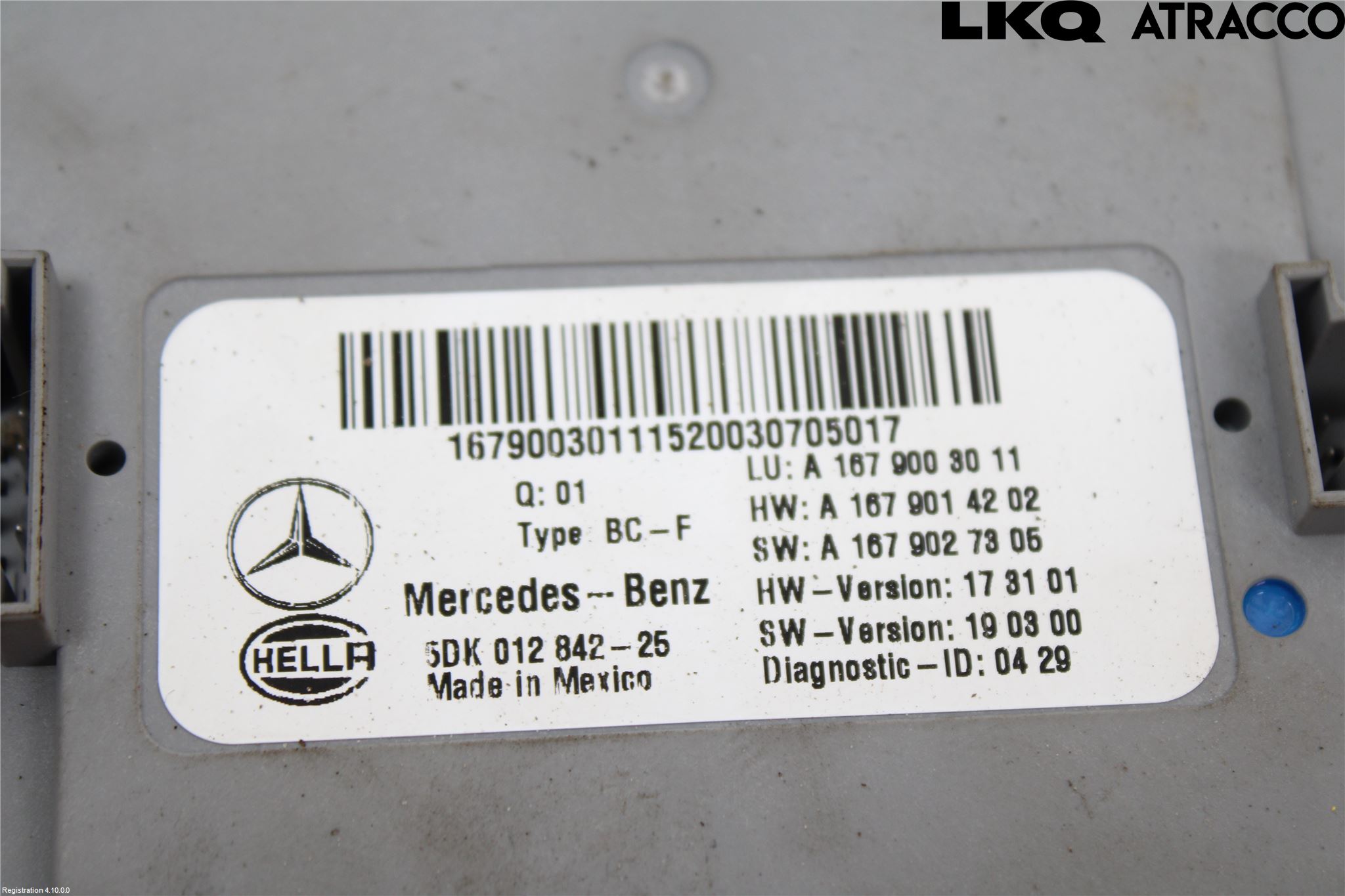 Mercedes-Benz MB GLE-KLASS (W167/V167/C167) 19- Styrenhet Övrigt