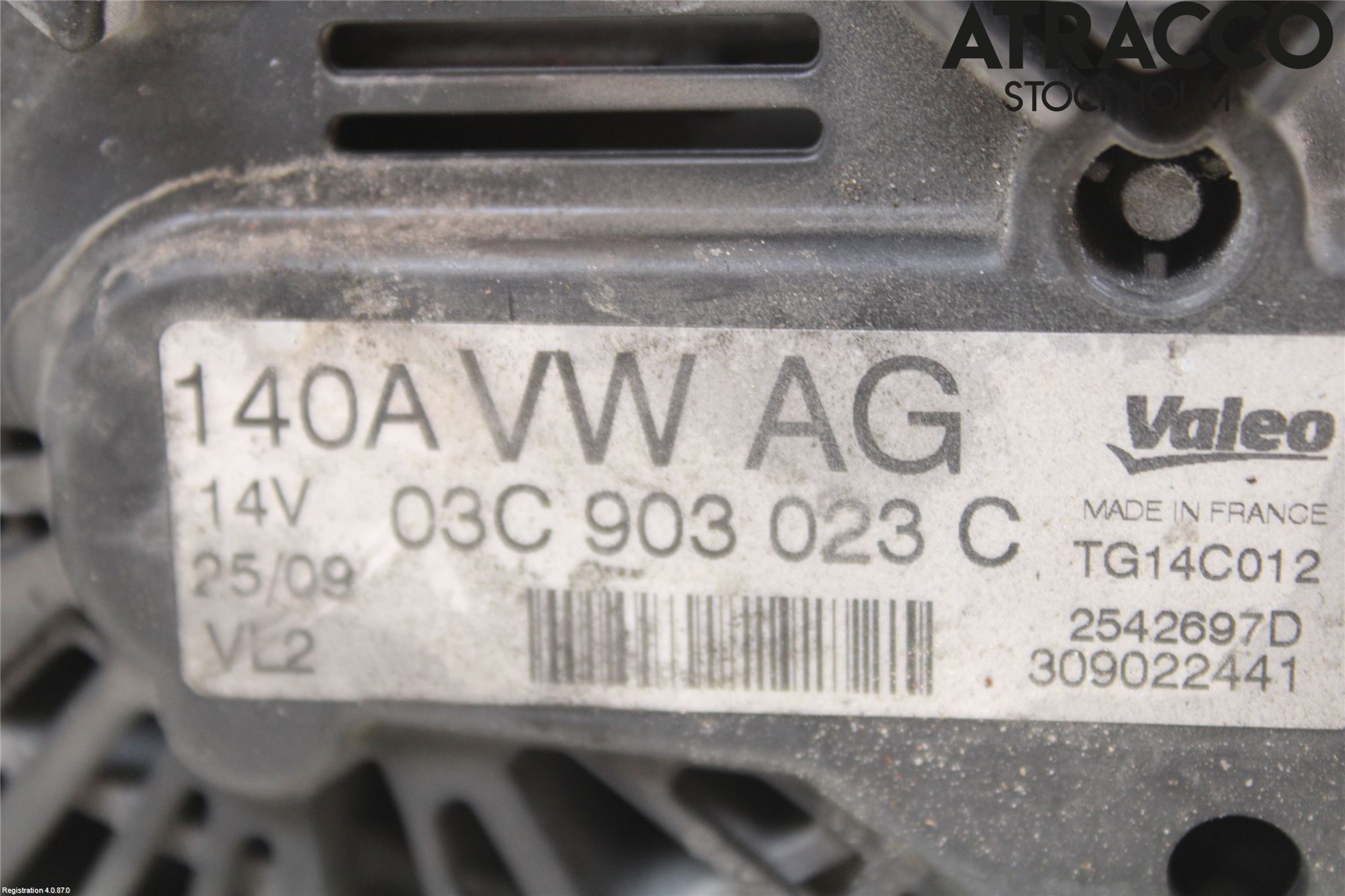 Volkswagen VW PASSAT 05-11 Generator