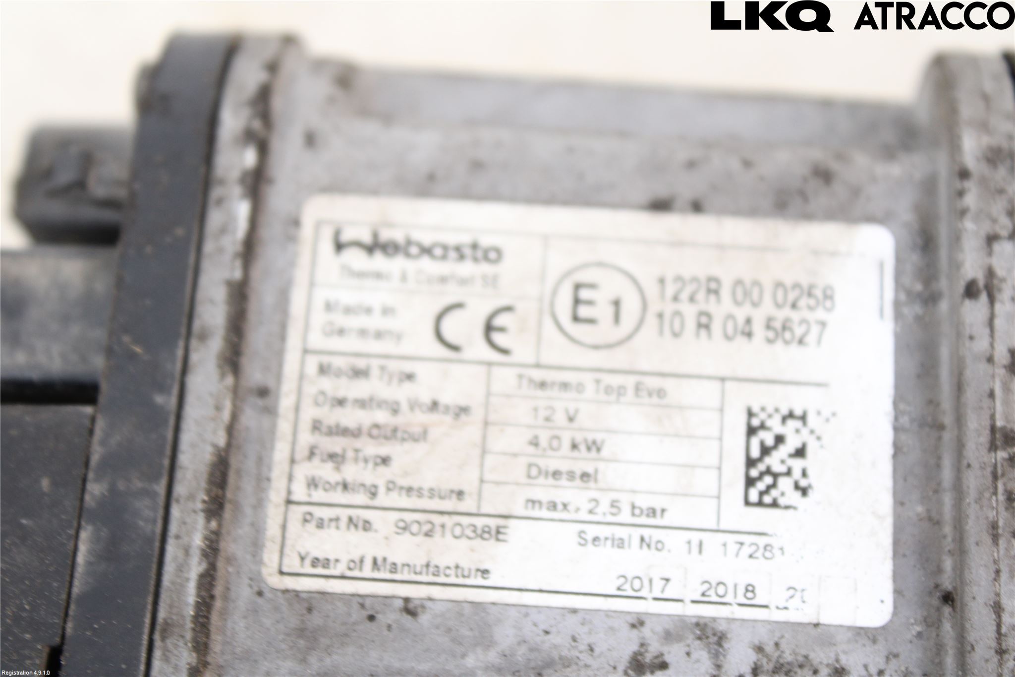 Citroen BERLINGO 08-18 Dieselvärmare