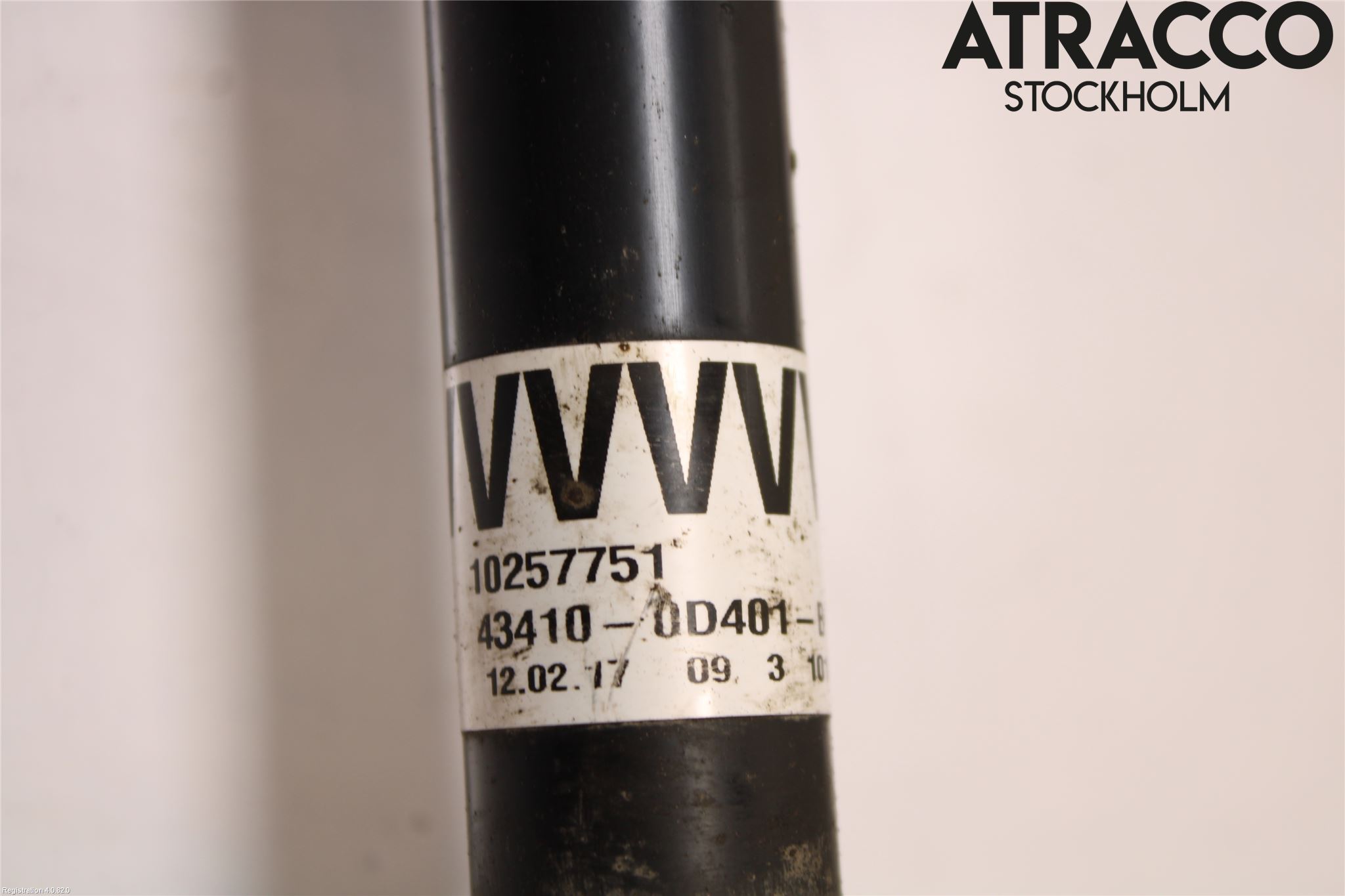 Toyota YARIS XP130 15-20 Drivaxel Fram Höger
