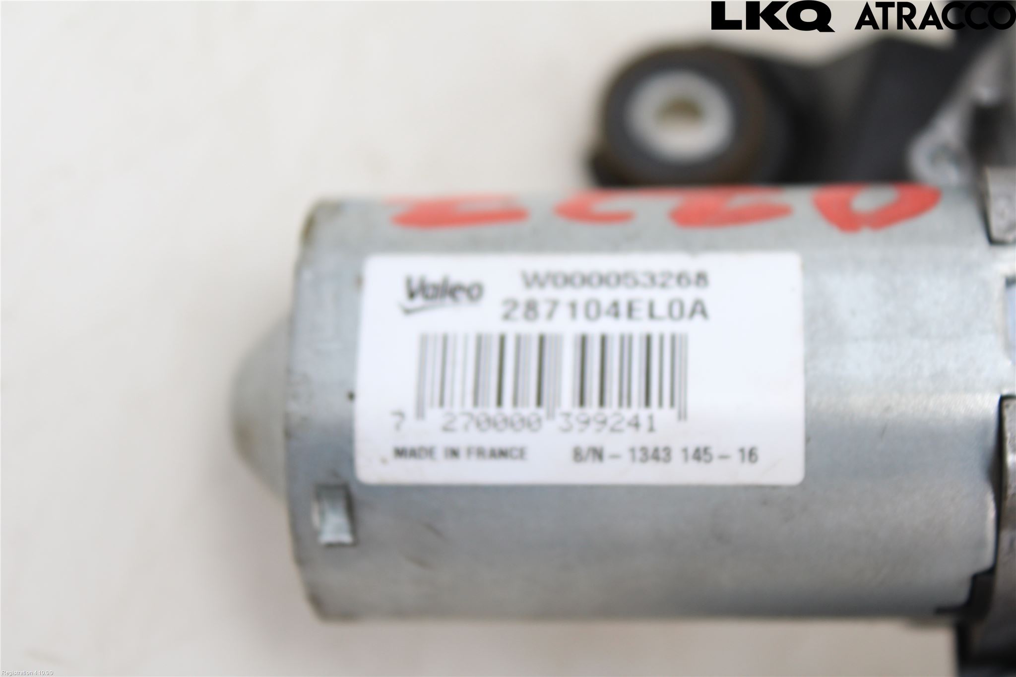 Nissan QASHQAI 14-17 Torkarmotor Baklucka