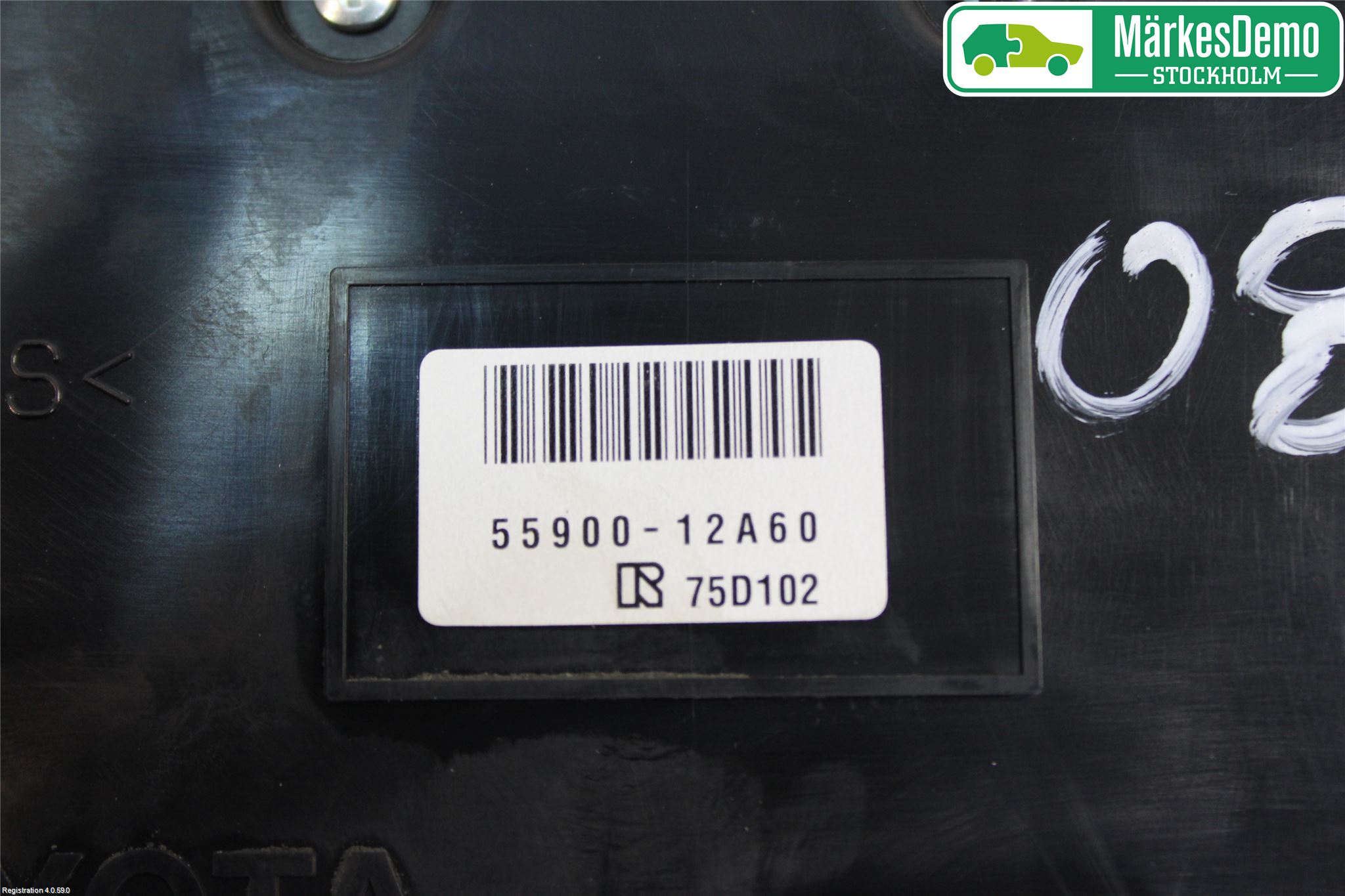 Toyota COROLLA 08-12 Ac Styrenhet Ac Manöveren