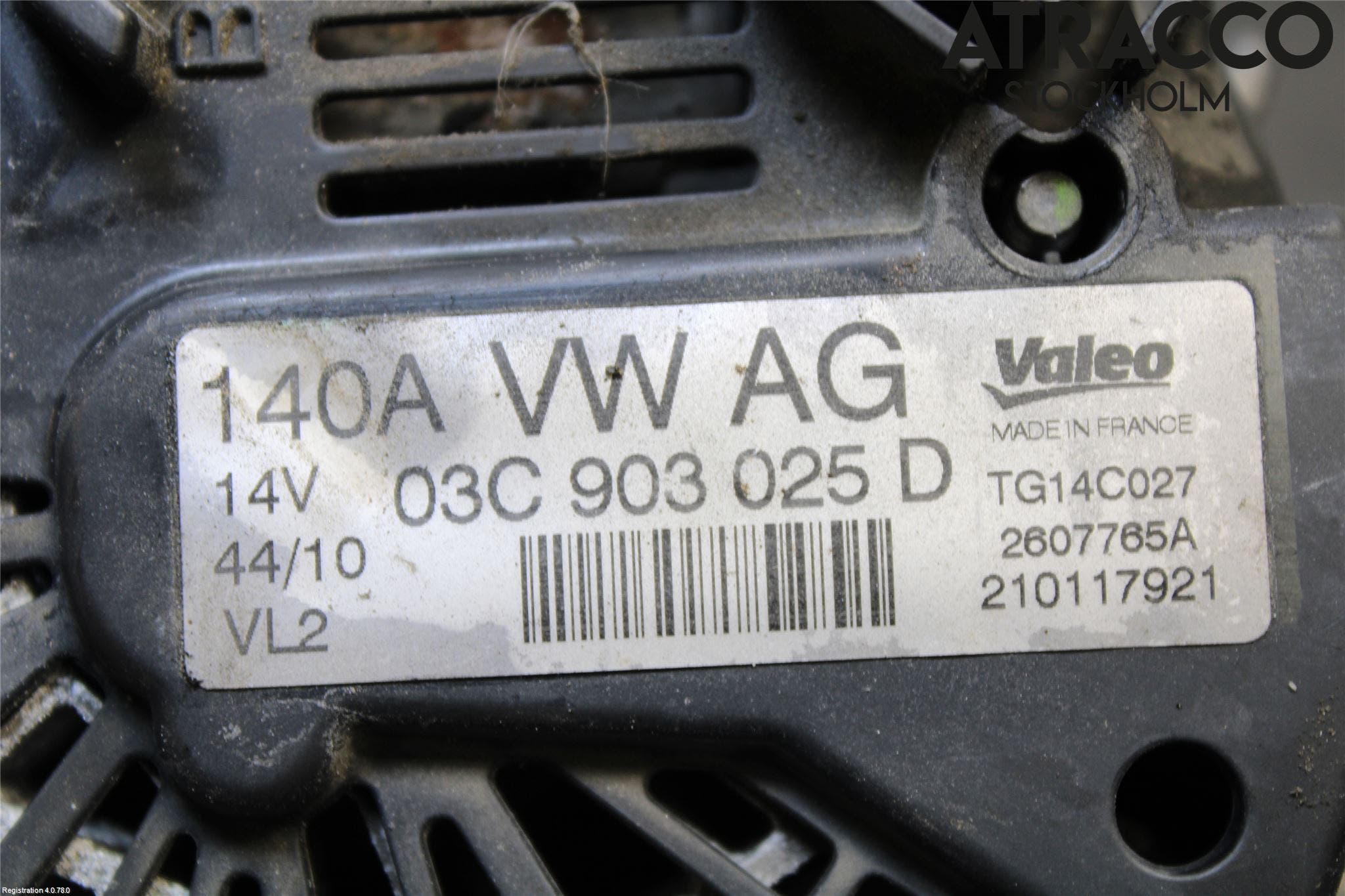 Skoda OCTAVIA (1Z) 05-13 Generator