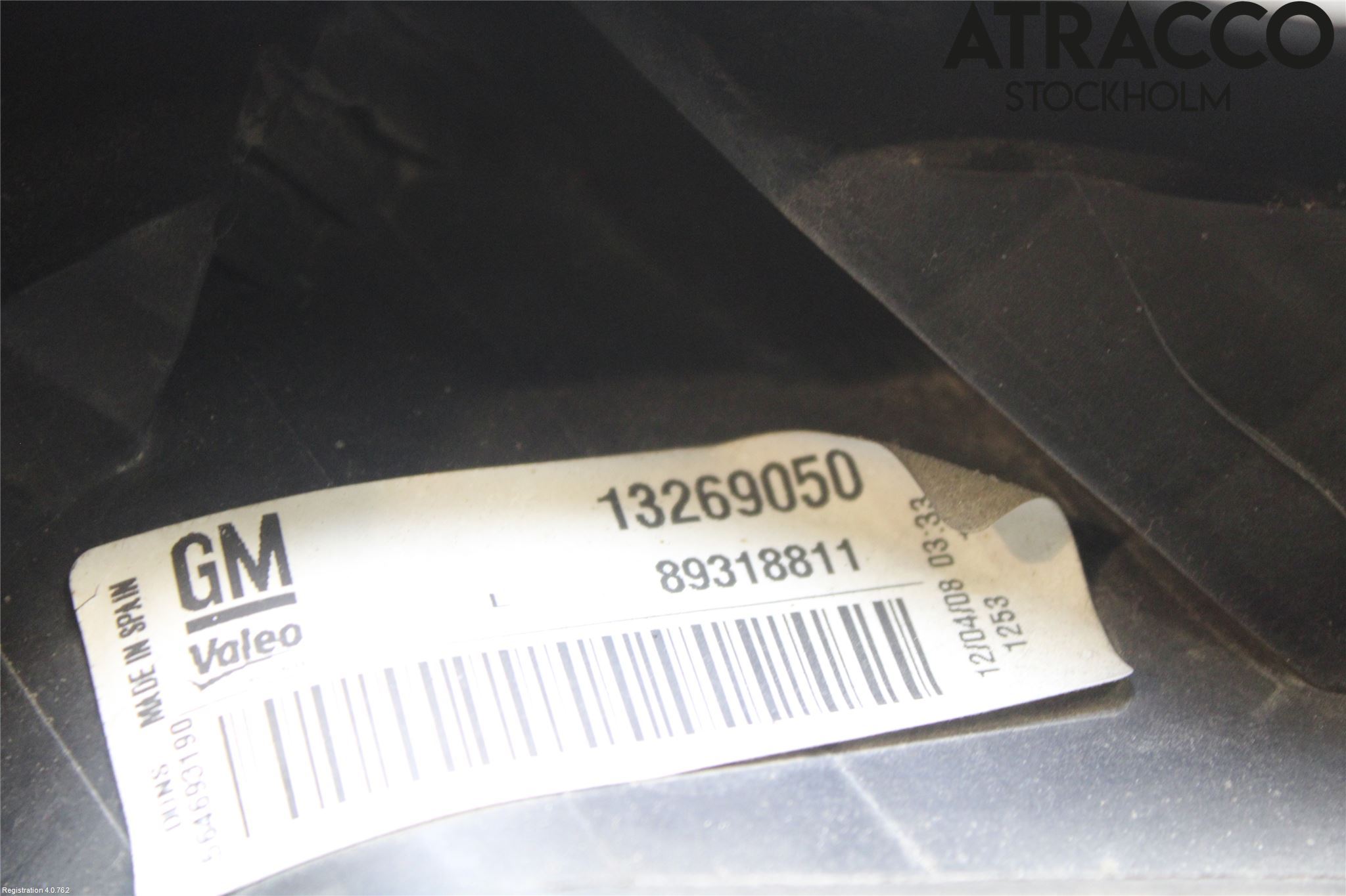 Opel CORSA D 07-14 Bakljus Vänster