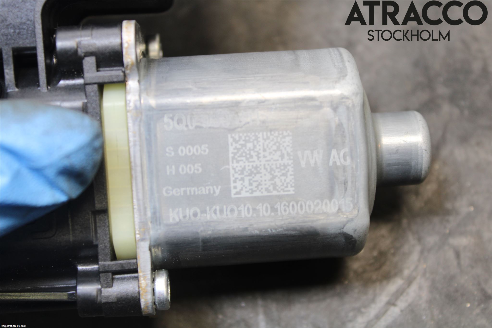 Volkswagen VW GOLF / E-GOLF VII 13-20 Torkarmotor Baklucka