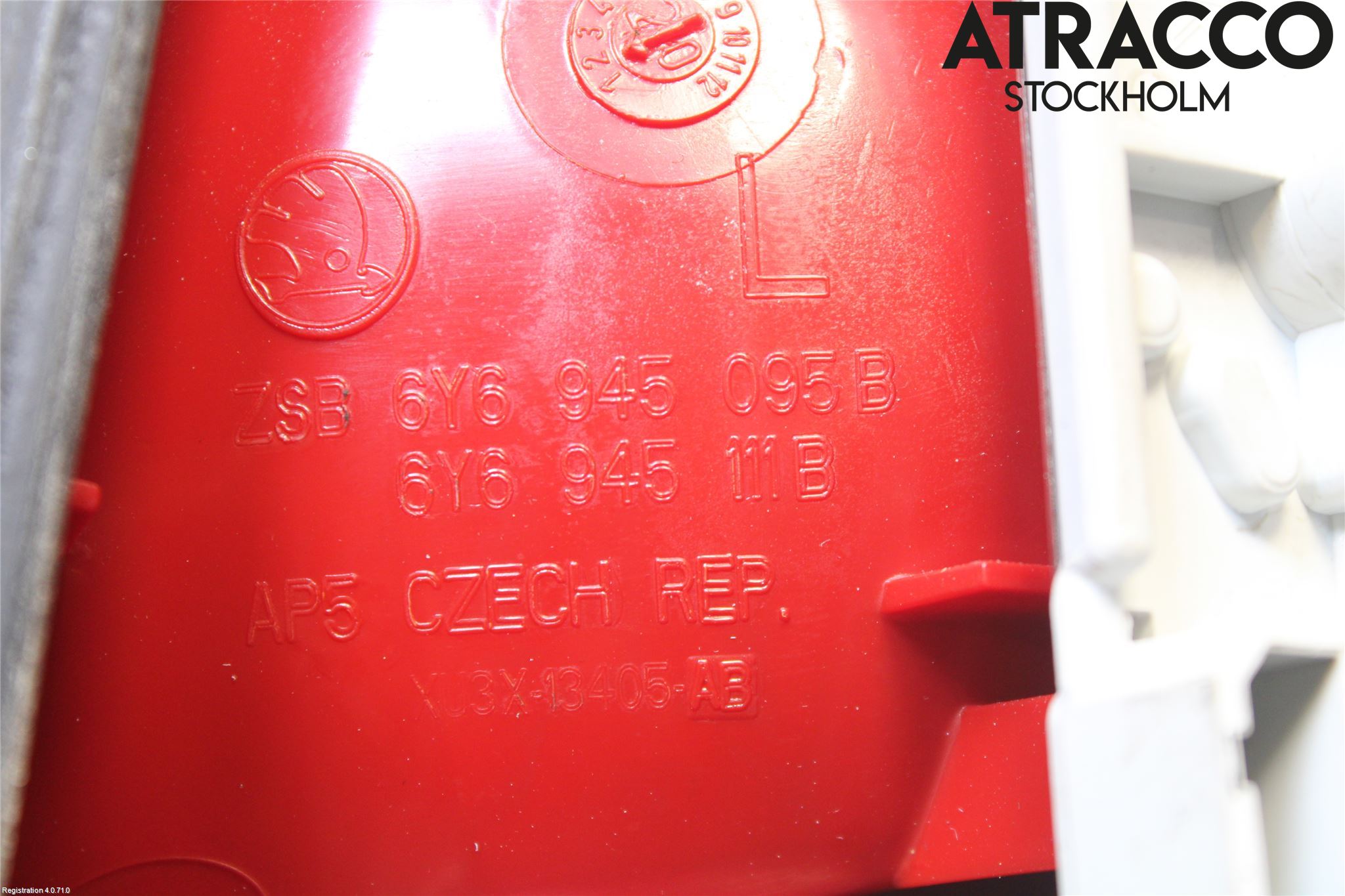 Skoda FABIA 99-07 Bakljus Vänster