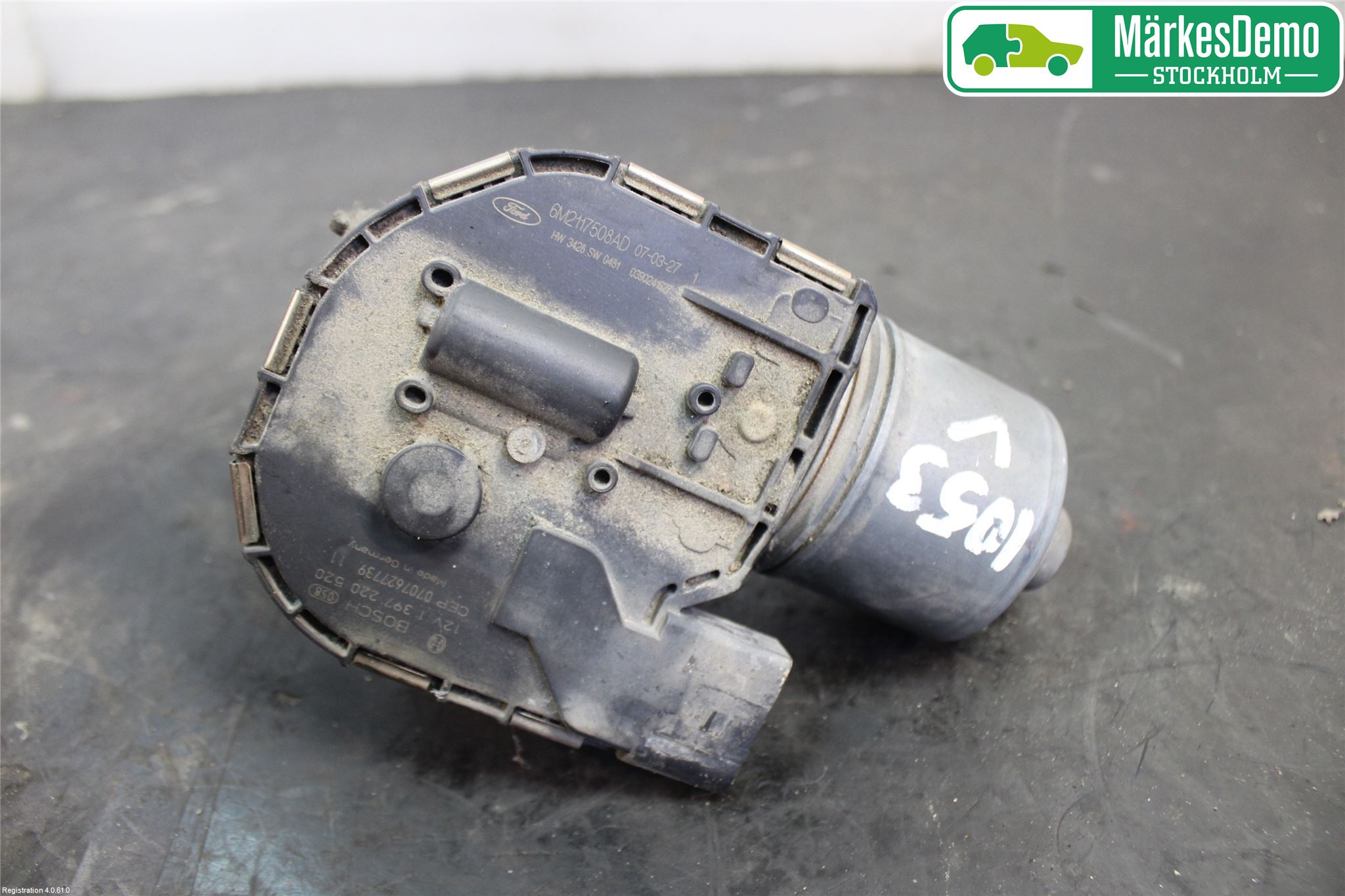 Ford S-MAX 06-15 Torkarmotor Vindruta