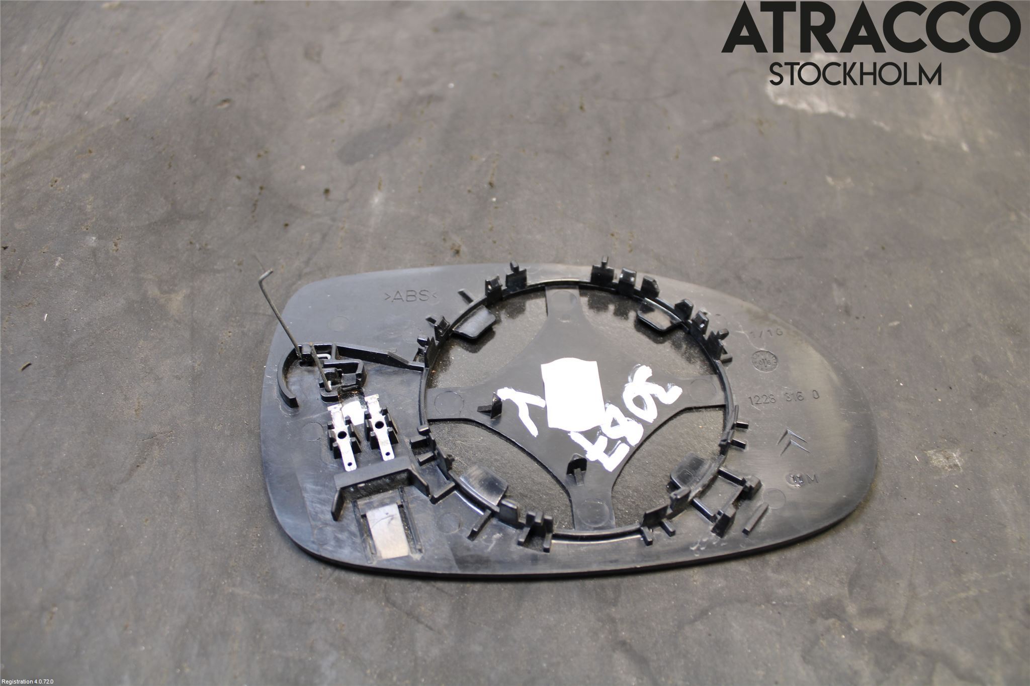 Citroen C5     05-08 Spegelglas Vä