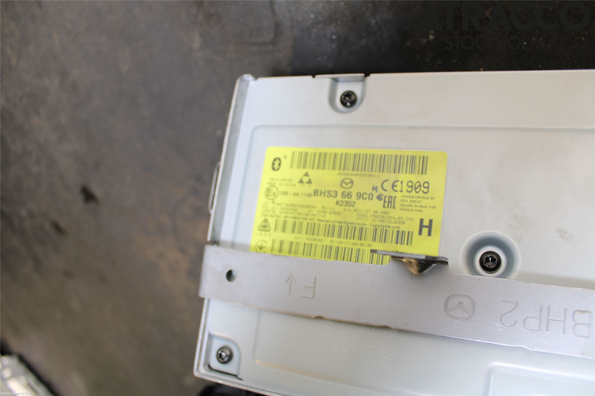 Mazda 3 III 14-19 Cd Radio - Multimediapanel