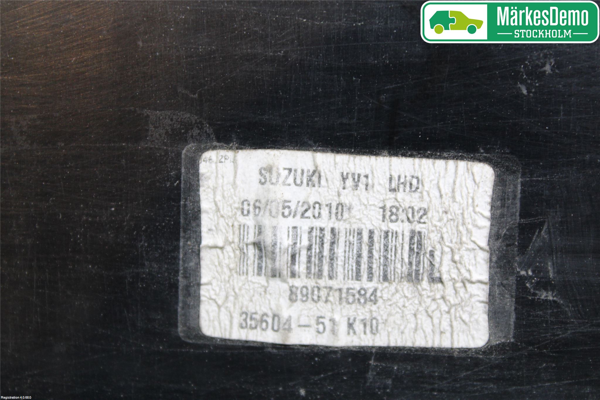 Suzuki SPLASH Bakljus Vänster