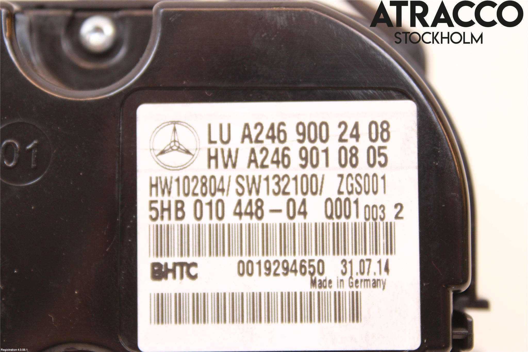 Mercedes-Benz MB CLA-KLASS (C117/X117) 13-19 Ac Styrenhet Ac Manöveren