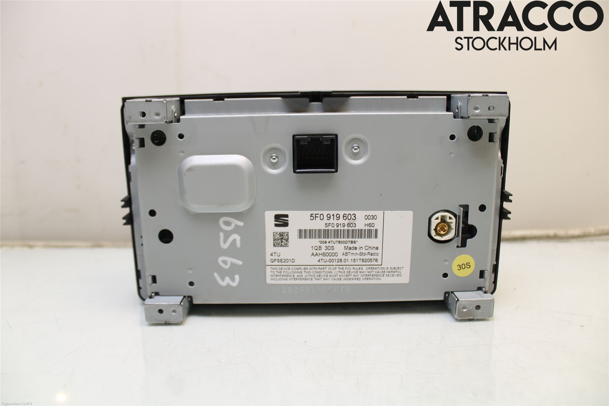 Seat LEON 13-20 Cd Radio - Multimediapanel