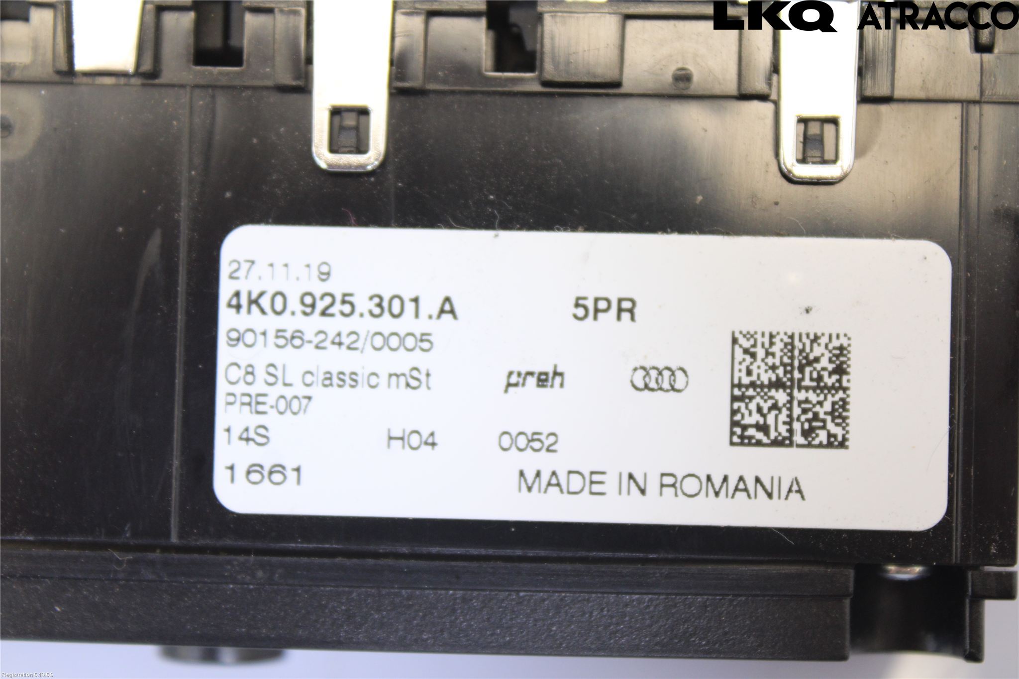 Audi A6 F2/C8 19- Strömställare Multifunktion