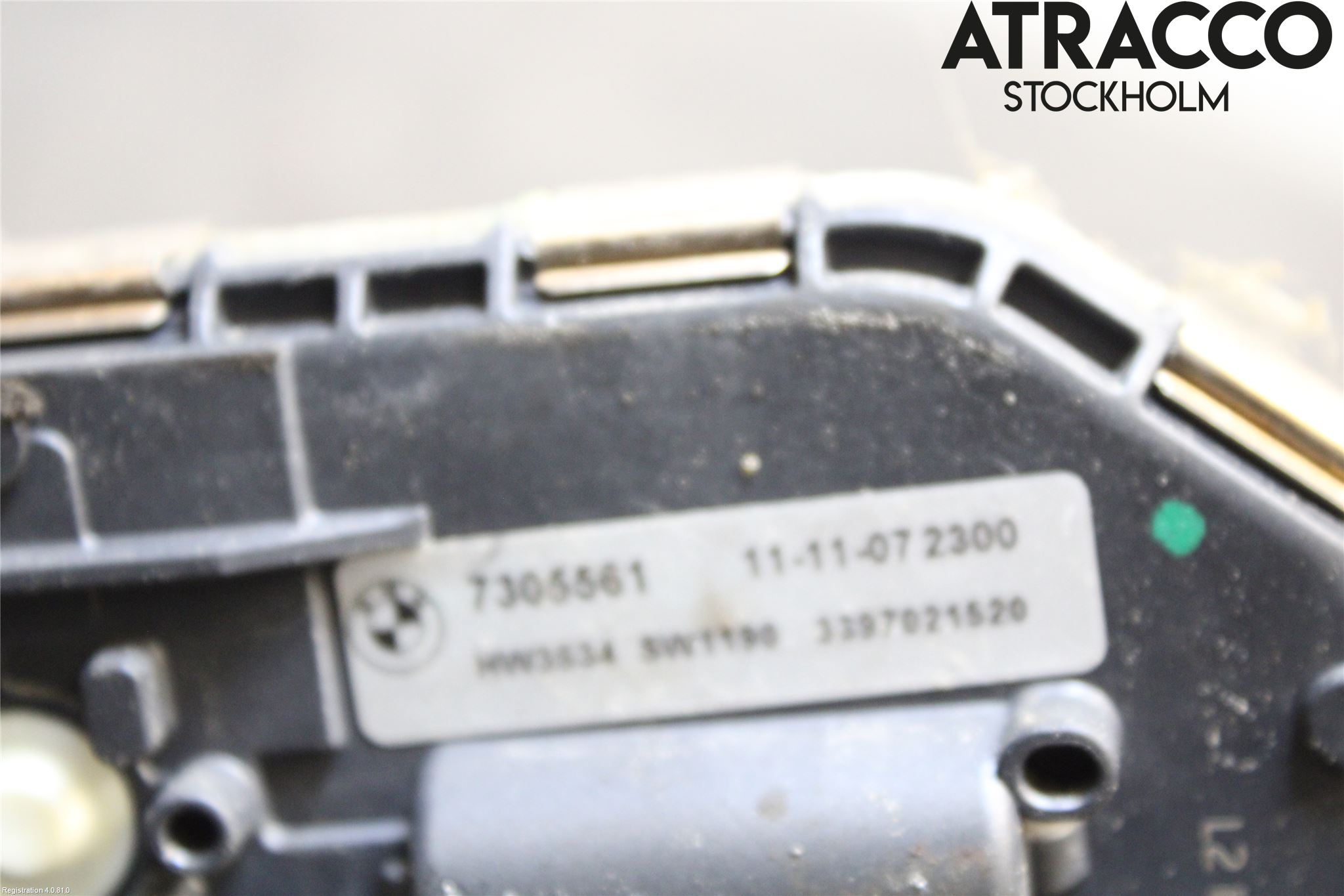BMW 5 F10/F11/F18 09-17 Torkarmotor Vindruta