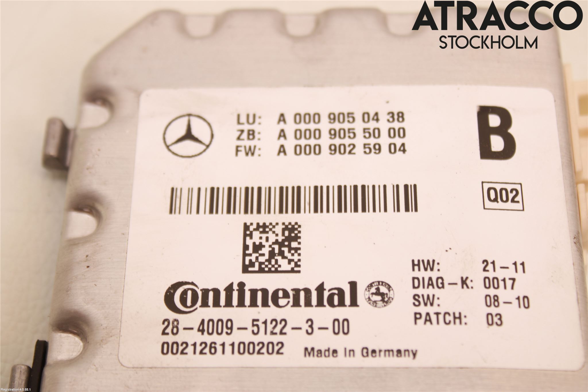 Mercedes-Benz MB B-KLASS (W246/W242) 12-19 Parkeringshjälp Kamera