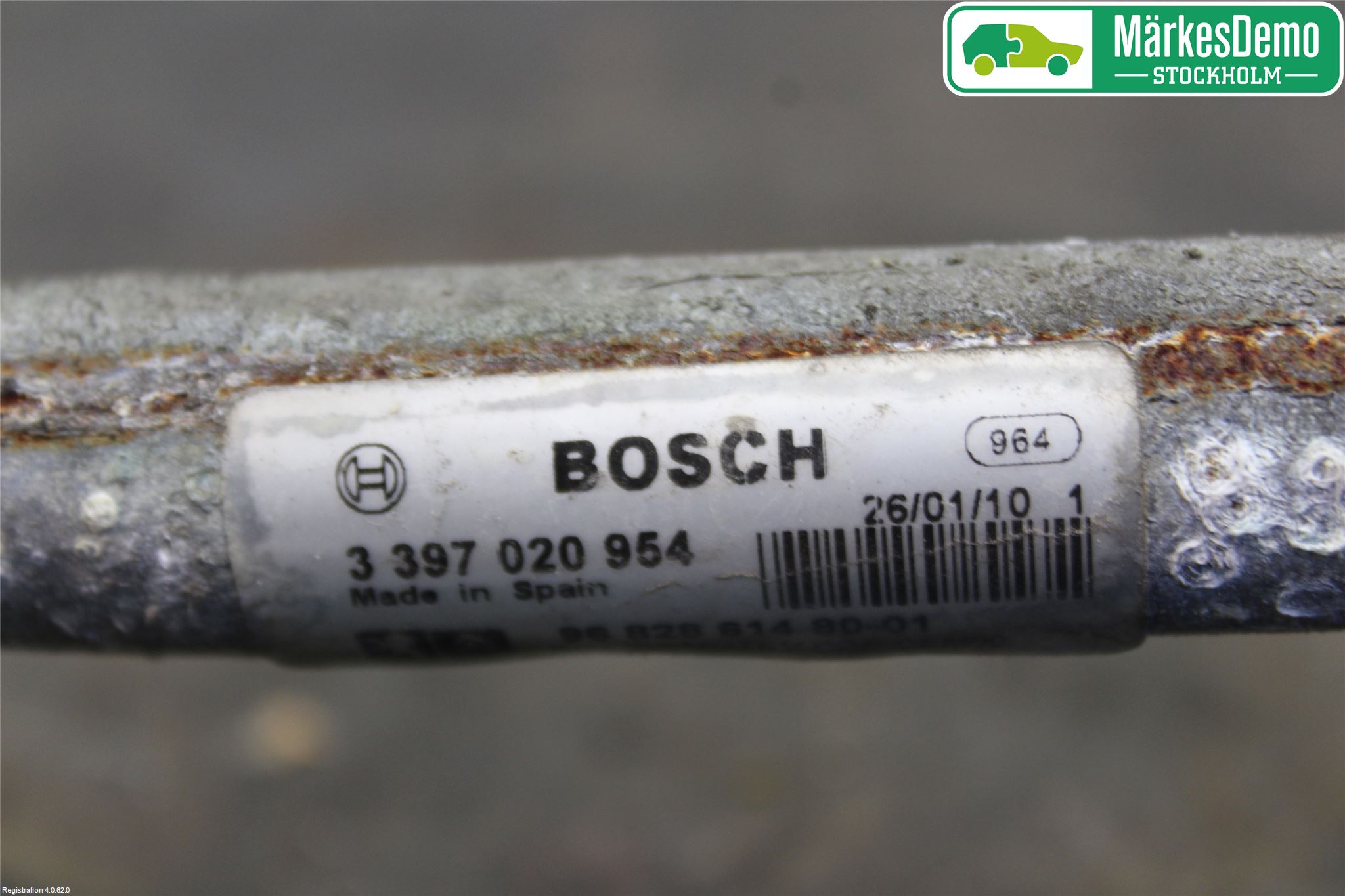 Citroen BERLINGO 08-18 Torkarmekanism Vindruta