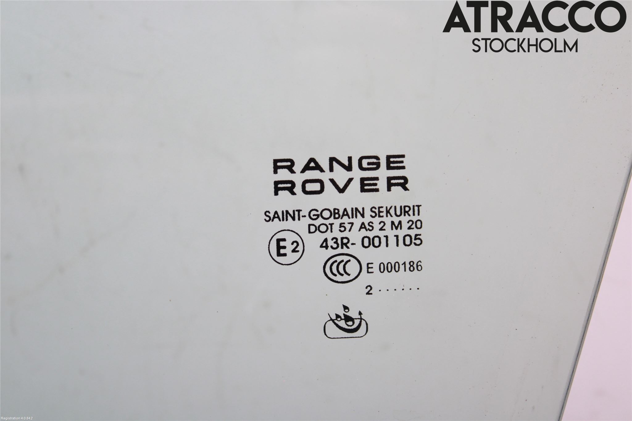 Landrover LAND ROVER RANGE ROVER EVOQUE (L538) 11-18 Dörruta Fram Vänster