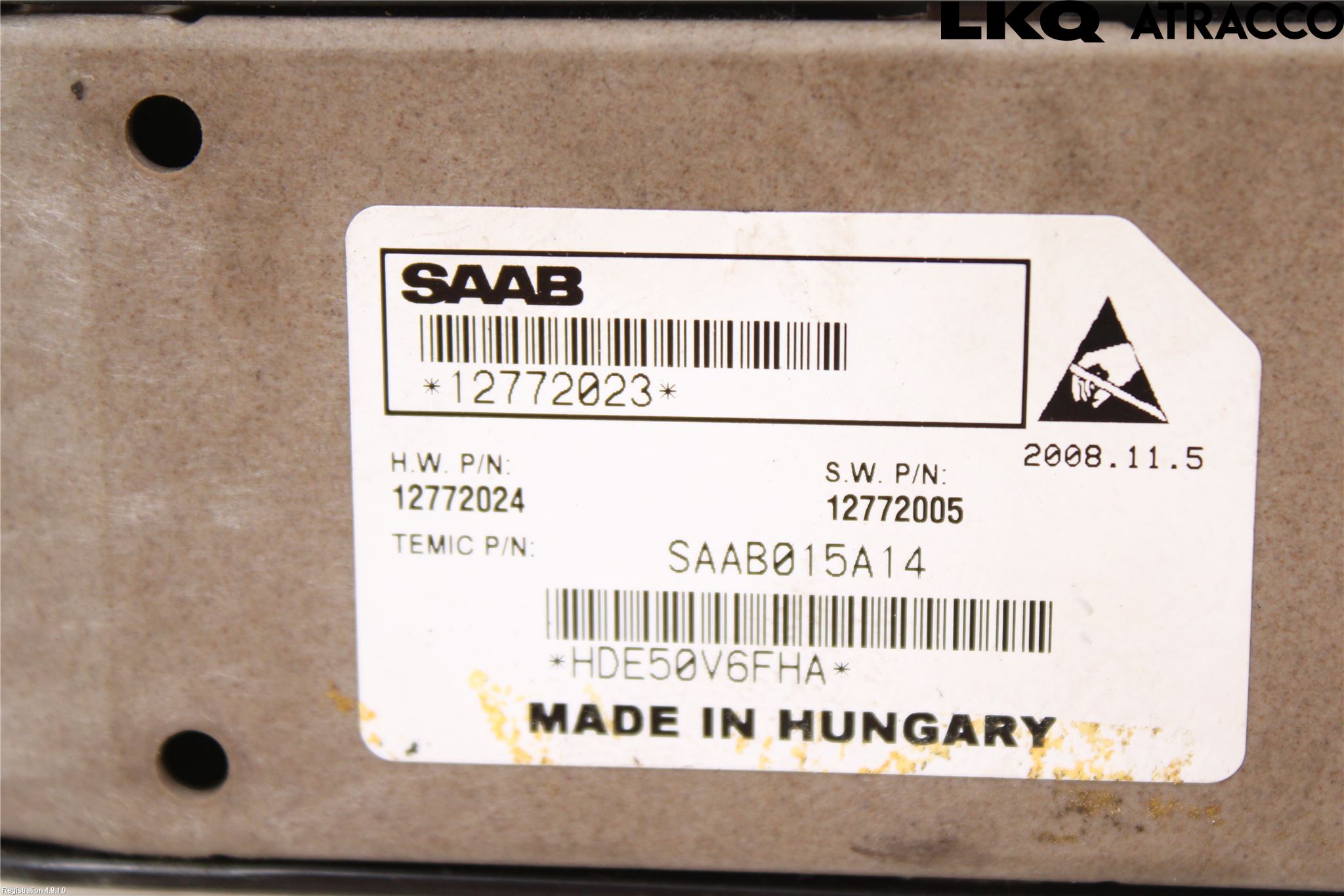 Saab 9-3 VER2/VER3 08-15 Strömställare Elhiss
