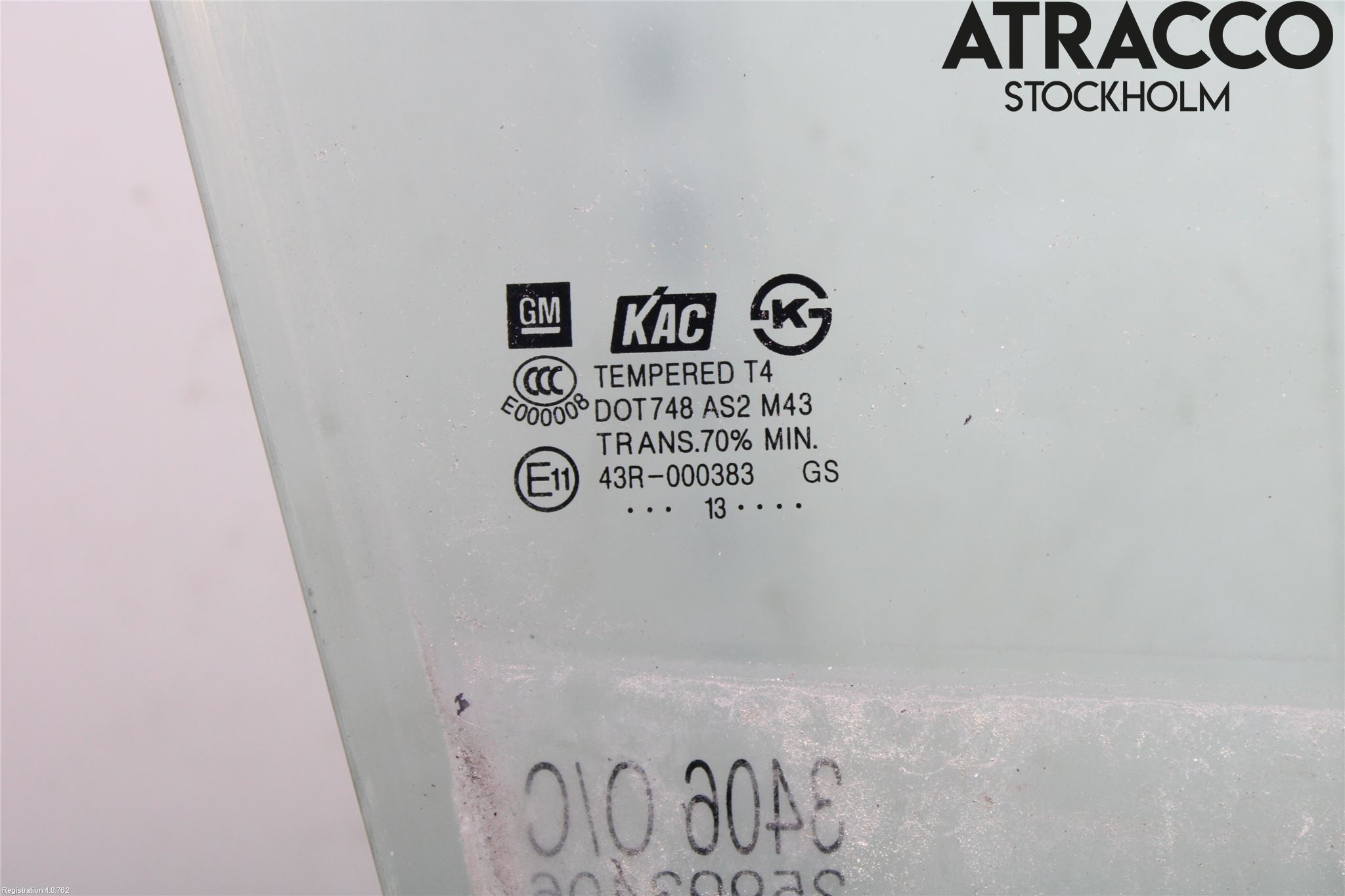 Opel MOKKA 13-20 Dörruta Fram Höger