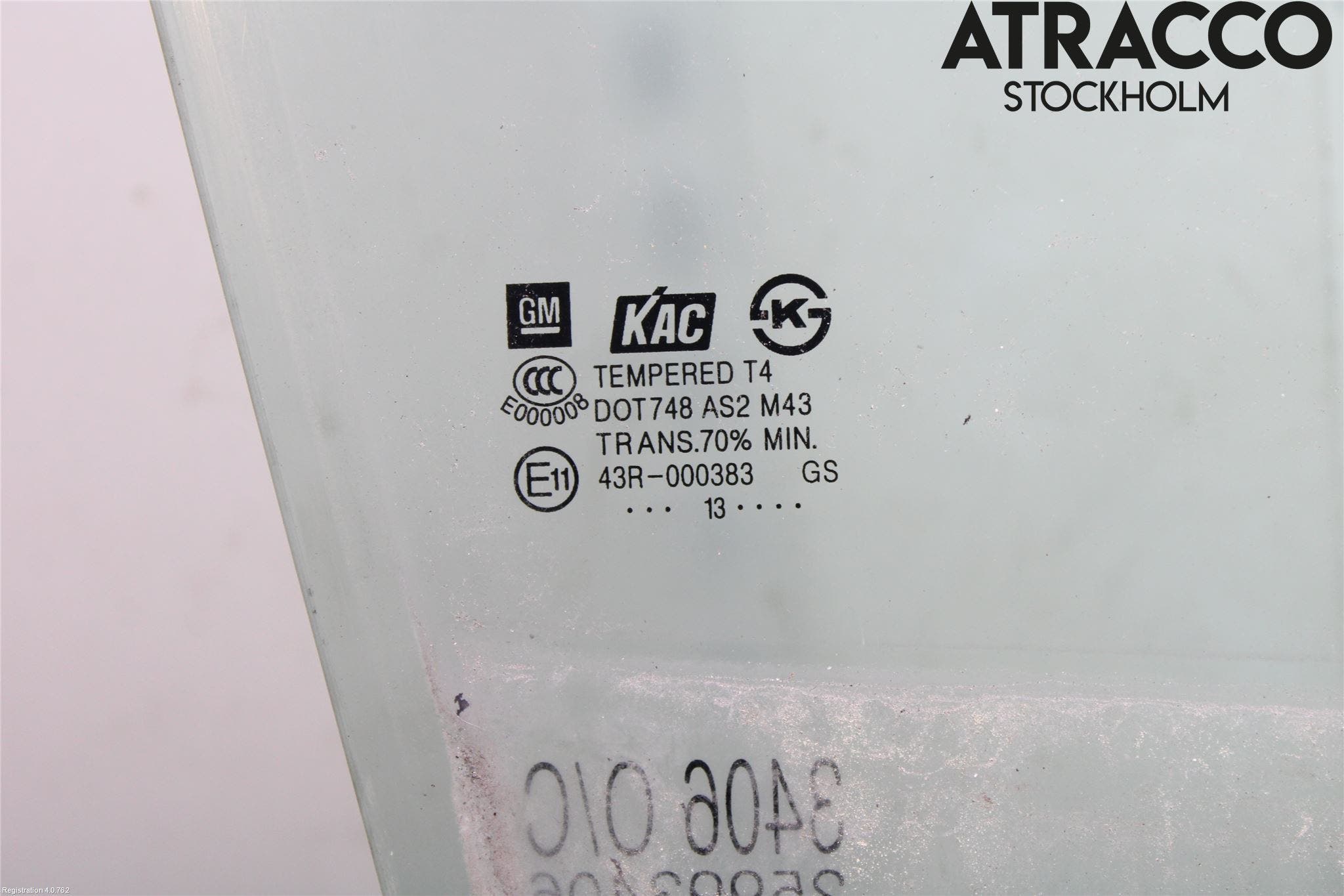 Opel MOKKA 13-20 Dörruta Fram Höger