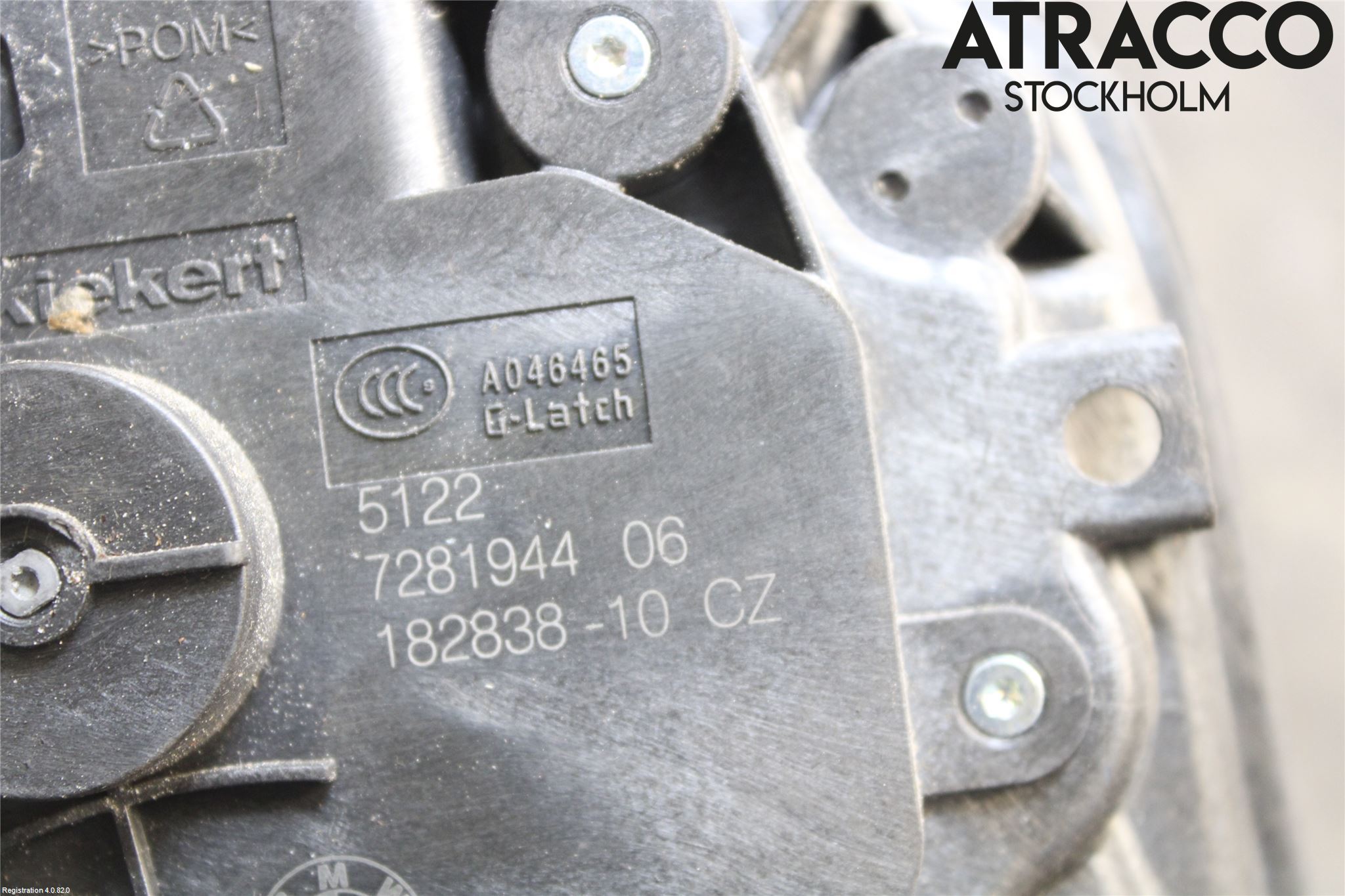 BMW 2 F45 Active Tourer 14-21 Låskista-Dörrlås