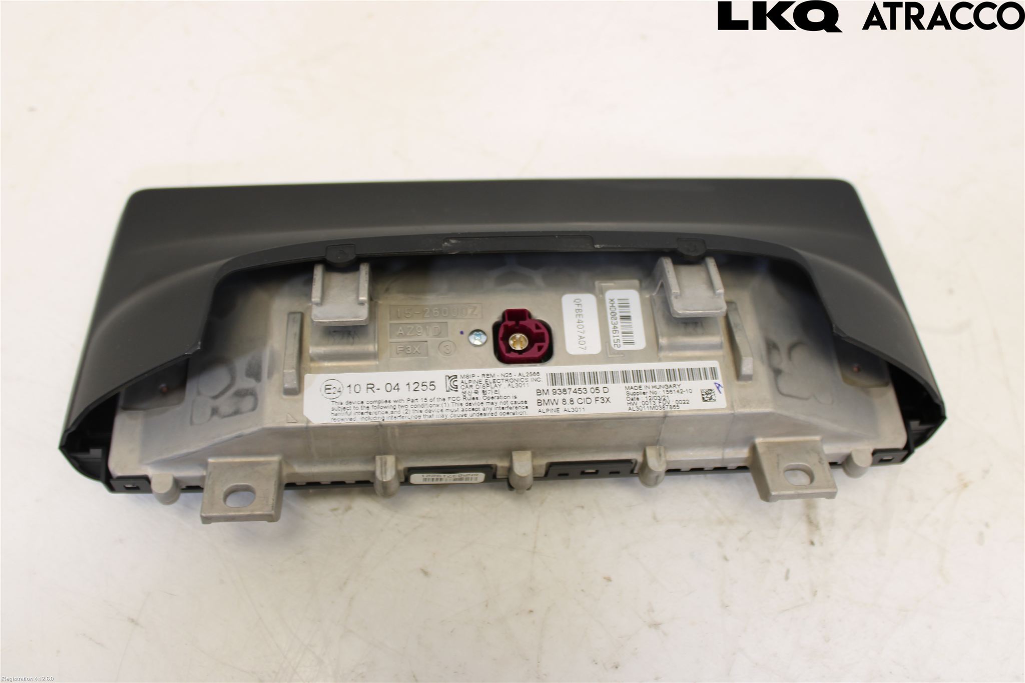 BMW 3 F30/F31/F80 12-19 Multifunktionsdisplay