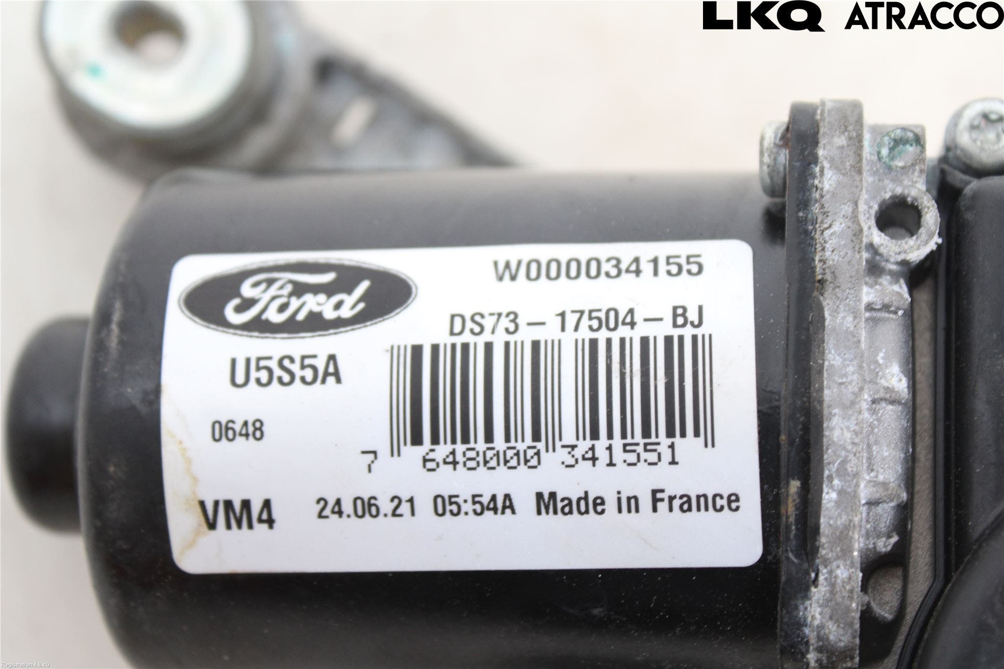 Ford MONDEO 15-22 Torkarmotor Vindruta