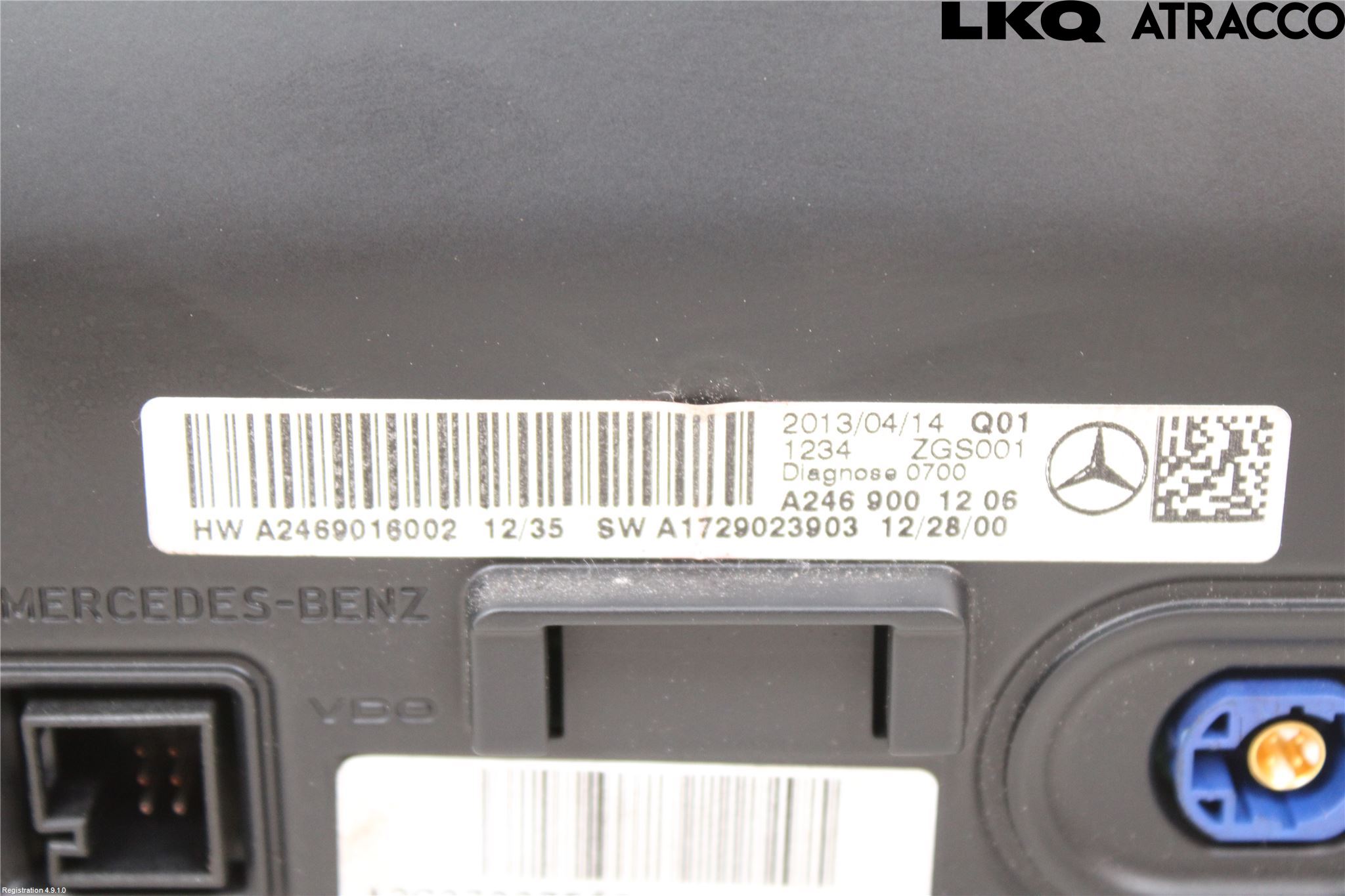 Mercedes-Benz MB A-KLASS (W176) 13-18 Multifunktionsdisplay