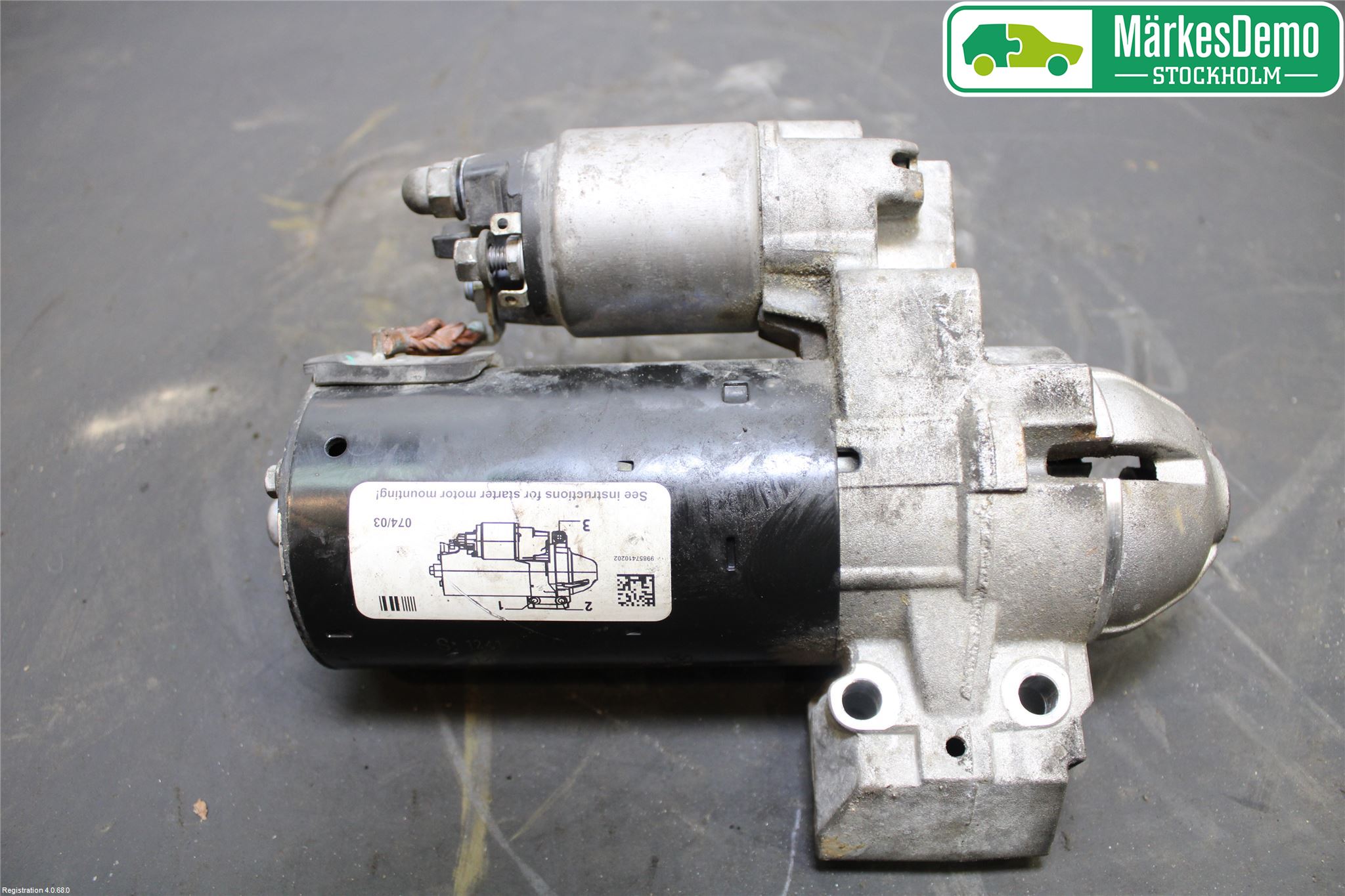 BMW 1 F20/F21 11-19 Startmotor Diesel