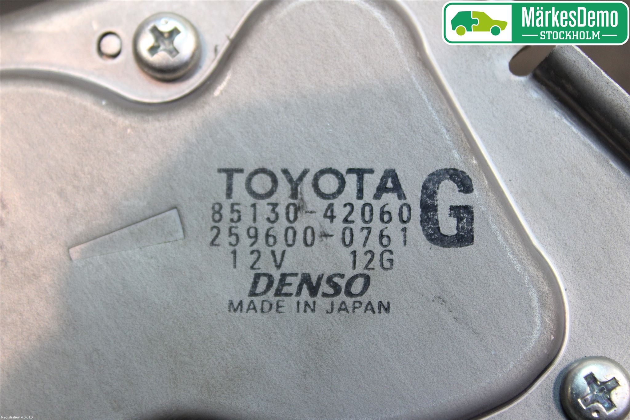 Toyota RAV 4 06-12 Torkarmotor Baklucka