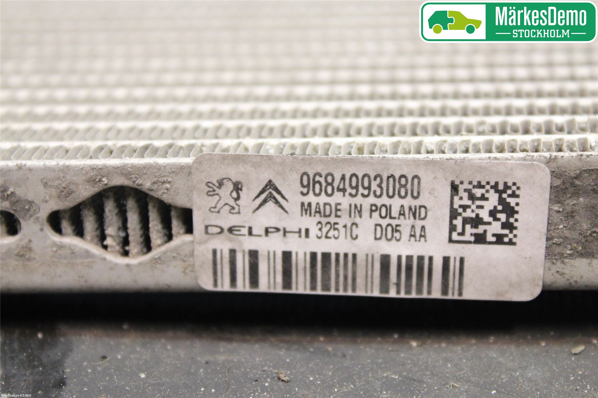 Peugeot 508 11-18 Ac Kondensor-Kylare