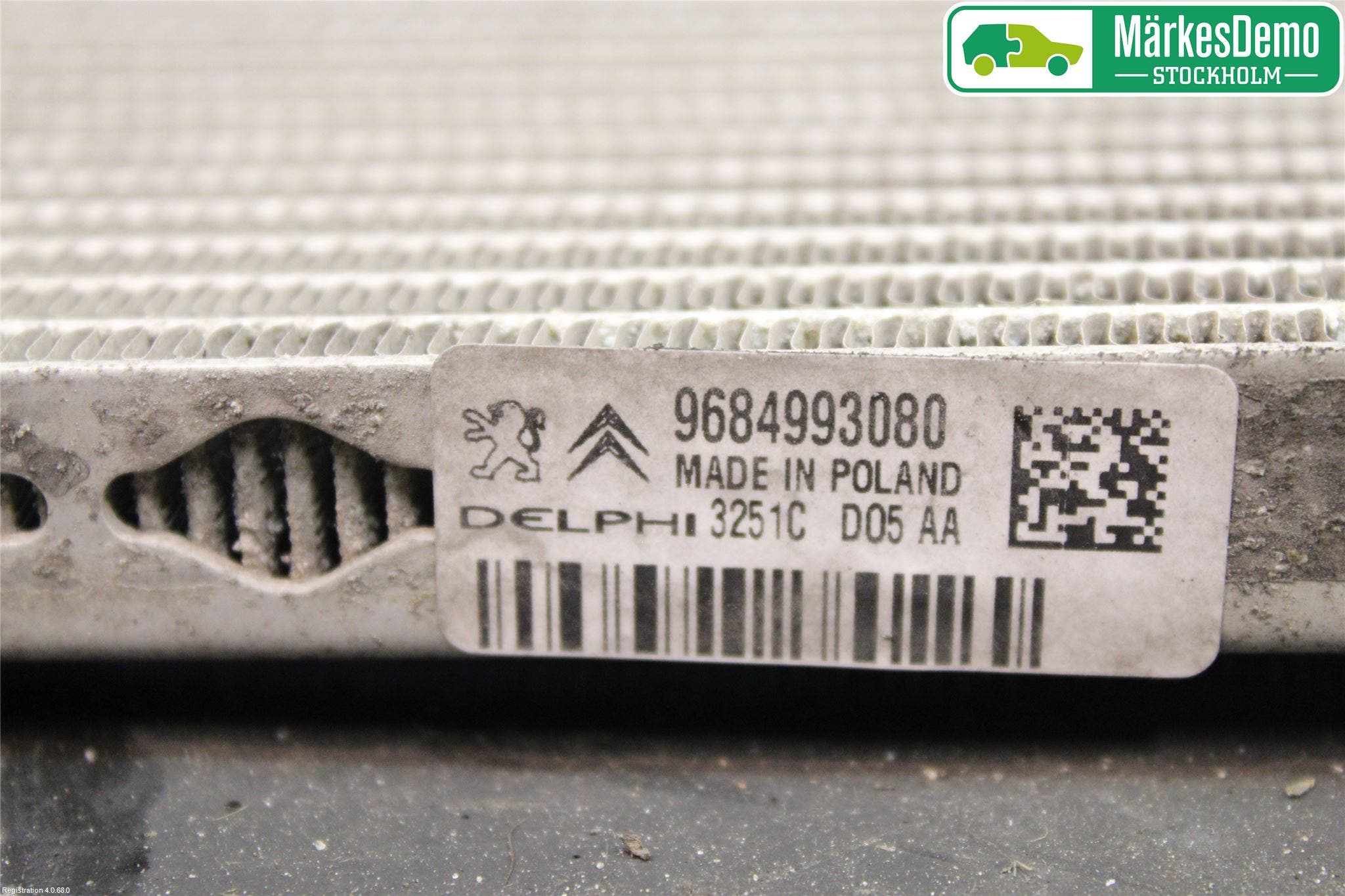 Peugeot 508 11-18 Ac Kondensor-Kylare