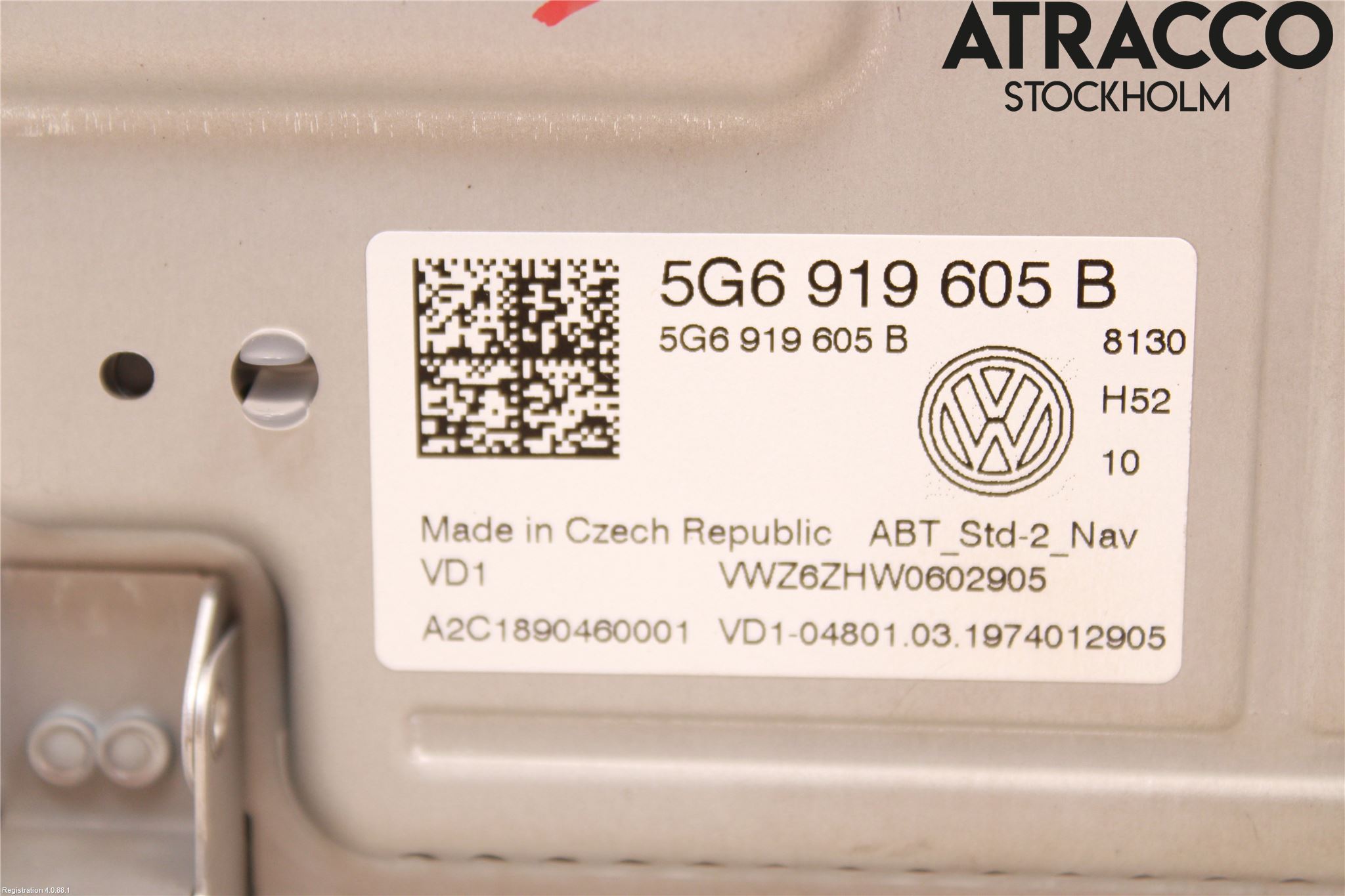 Volkswagen VW PASSAT 15-19 Cd Radio - Multimediapanel