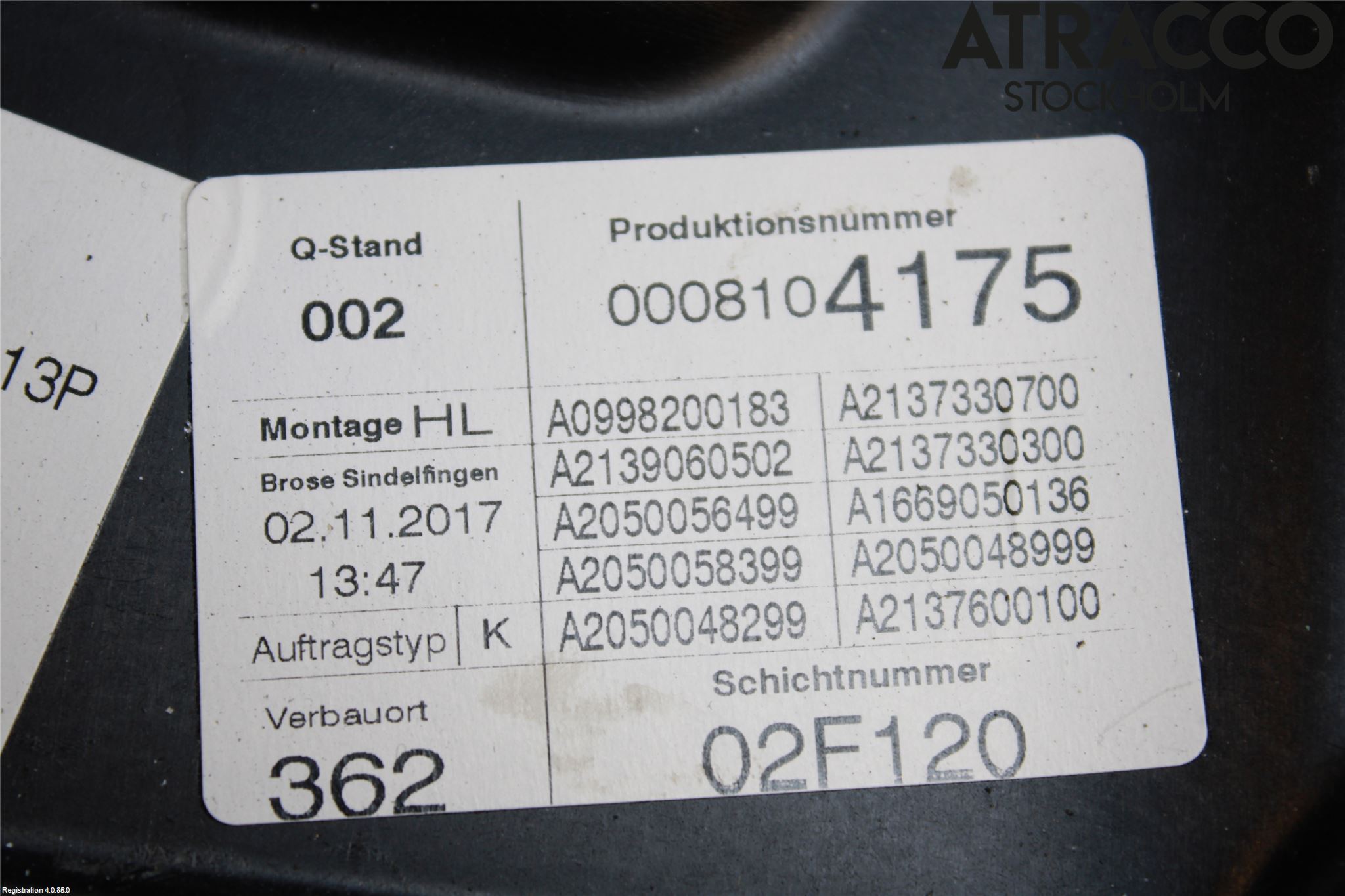 Mercedes-Benz MB E-KLASS (W213) 16-23 Fönsterhiss El Kompl