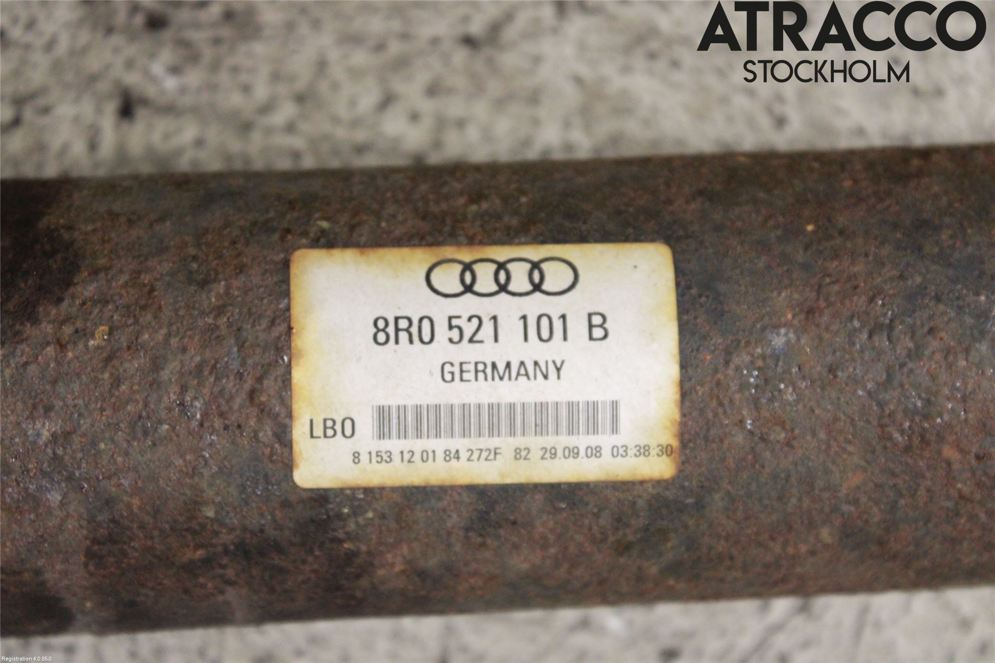 Audi Q5 09-16 Mellanaxel Komp