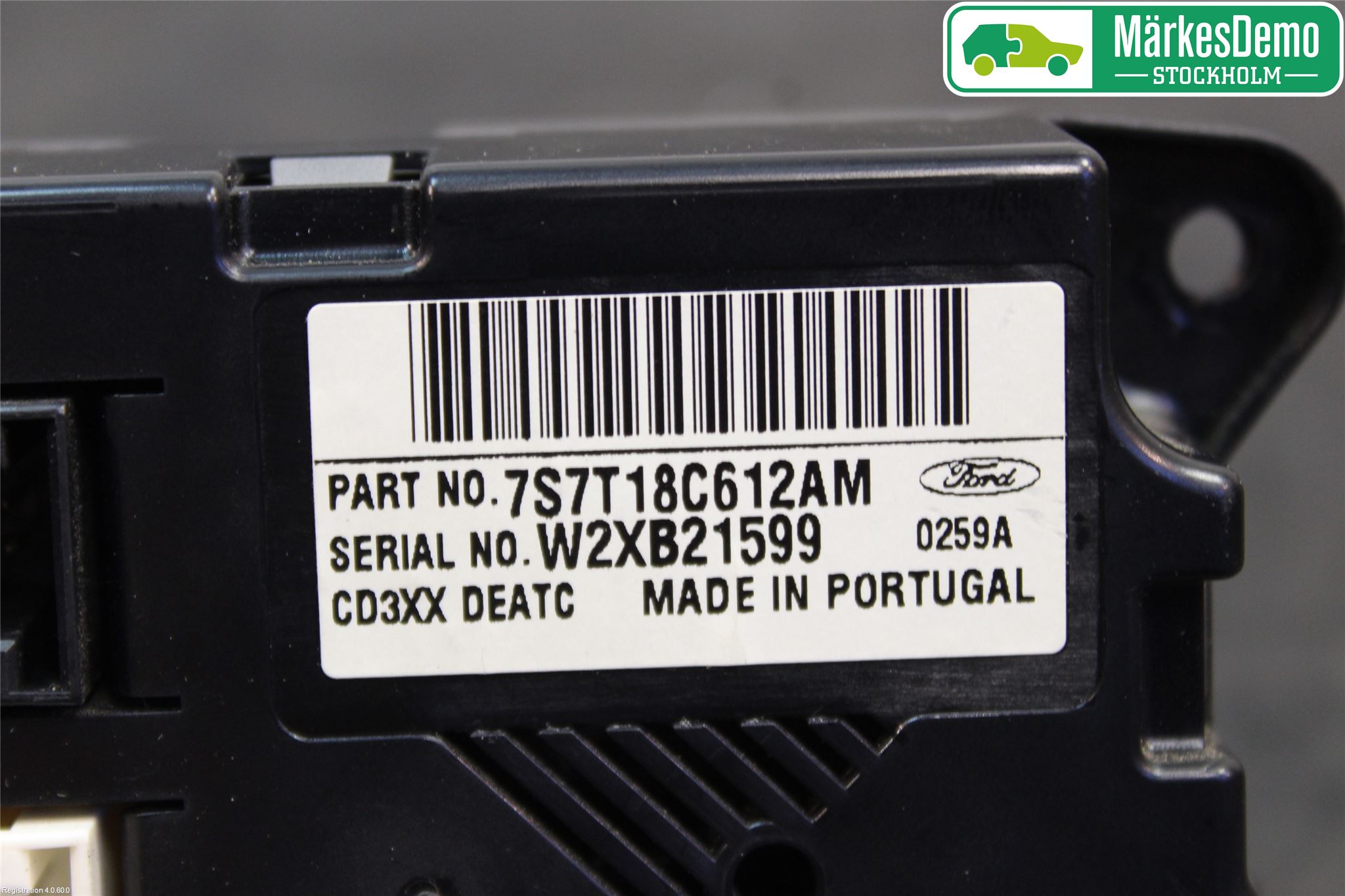 Ford MONDEO 07-15 Ac Styrenhet Ac Manöveren