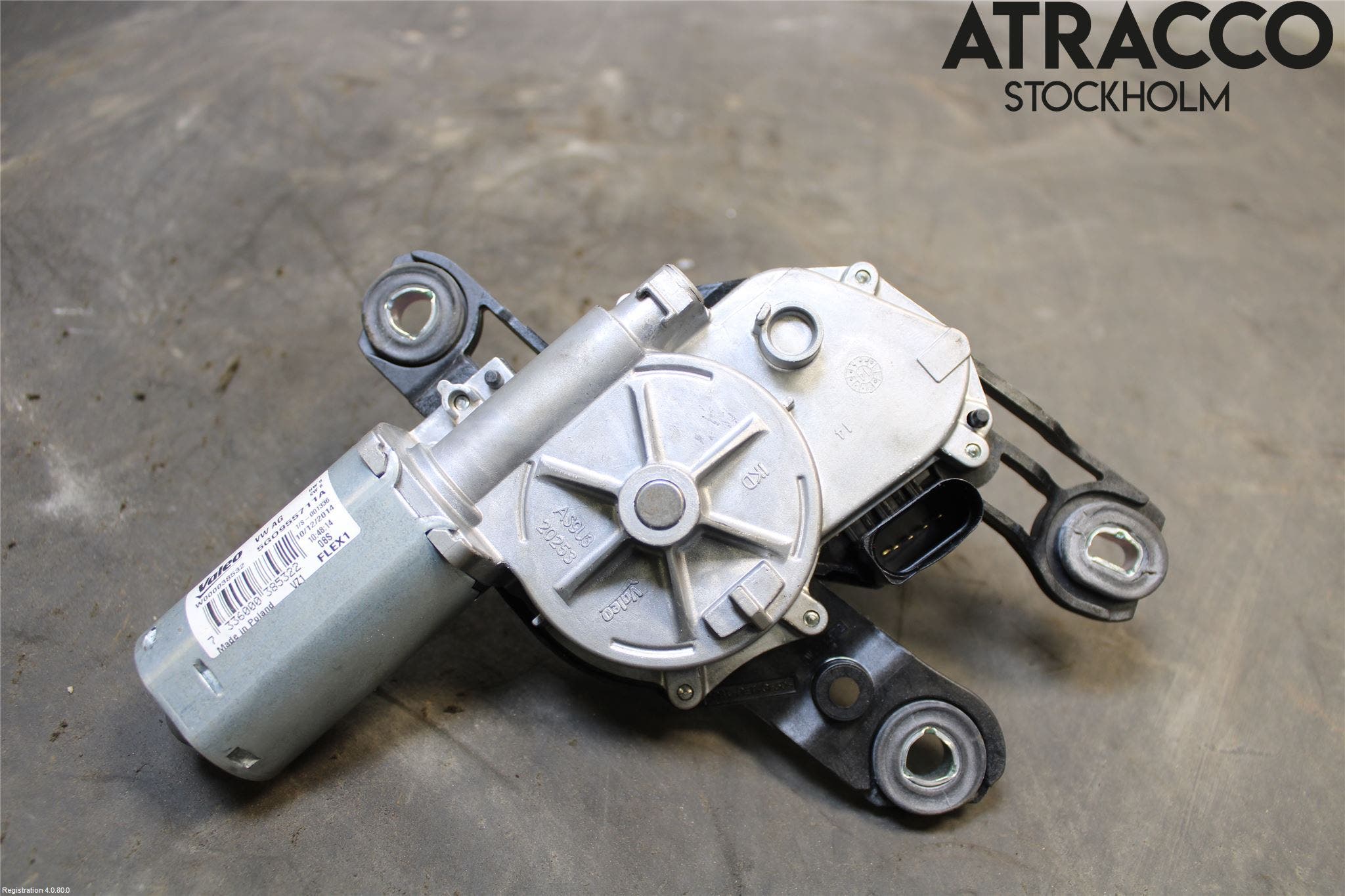 Volkswagen VW GOLF / E-GOLF VII 13-20 Torkarmotor Baklucka